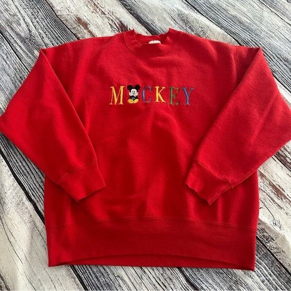 Vintage 90’s Disney Mickey Mouse Crewneck Sweatshirt