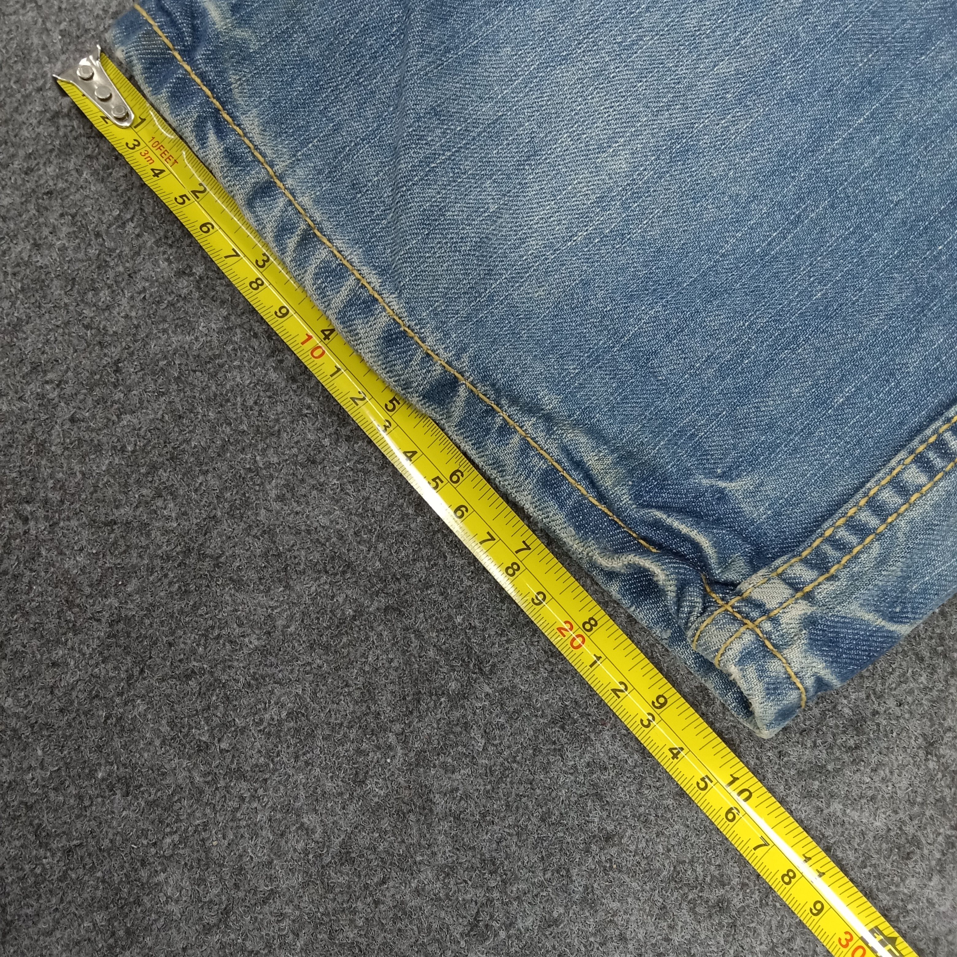Pelle Pelle × Vintage Pelle Pelle Premium Pocket Designs Denim Jeans Size US 42 / EU 58 - 15 Thumbnail