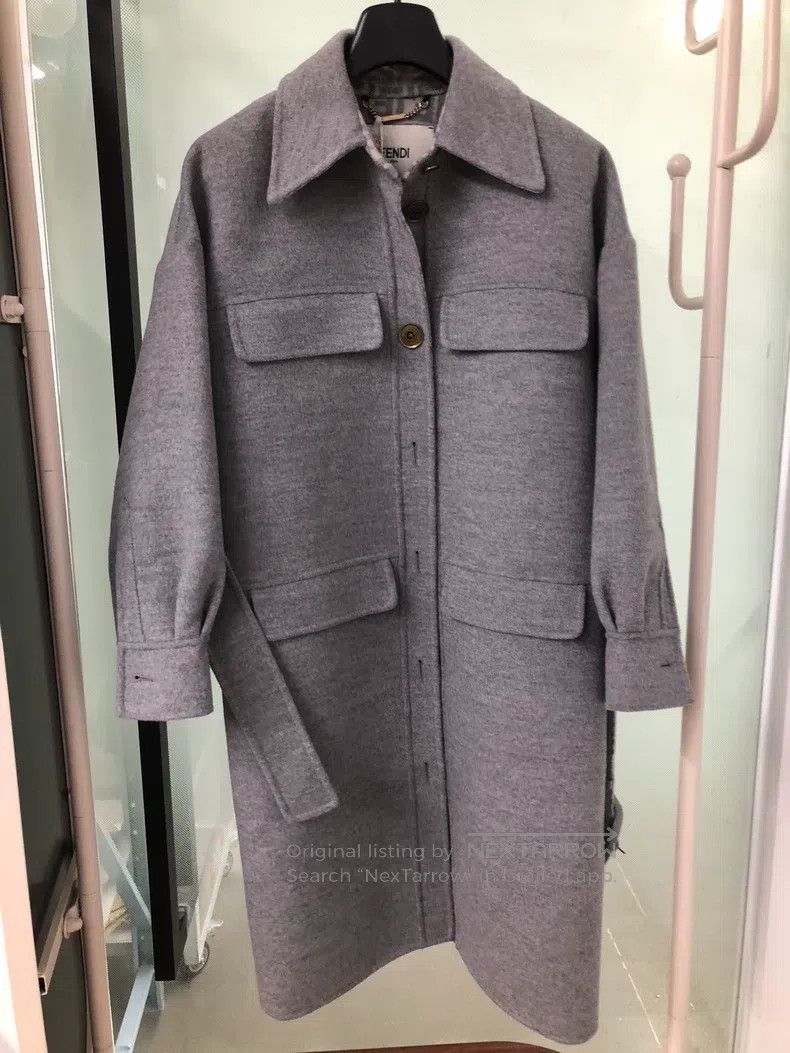 Fendi Fendi All-Print Coat Size XS / US 0-2 / IT 36-38 - 1 Thumbnail