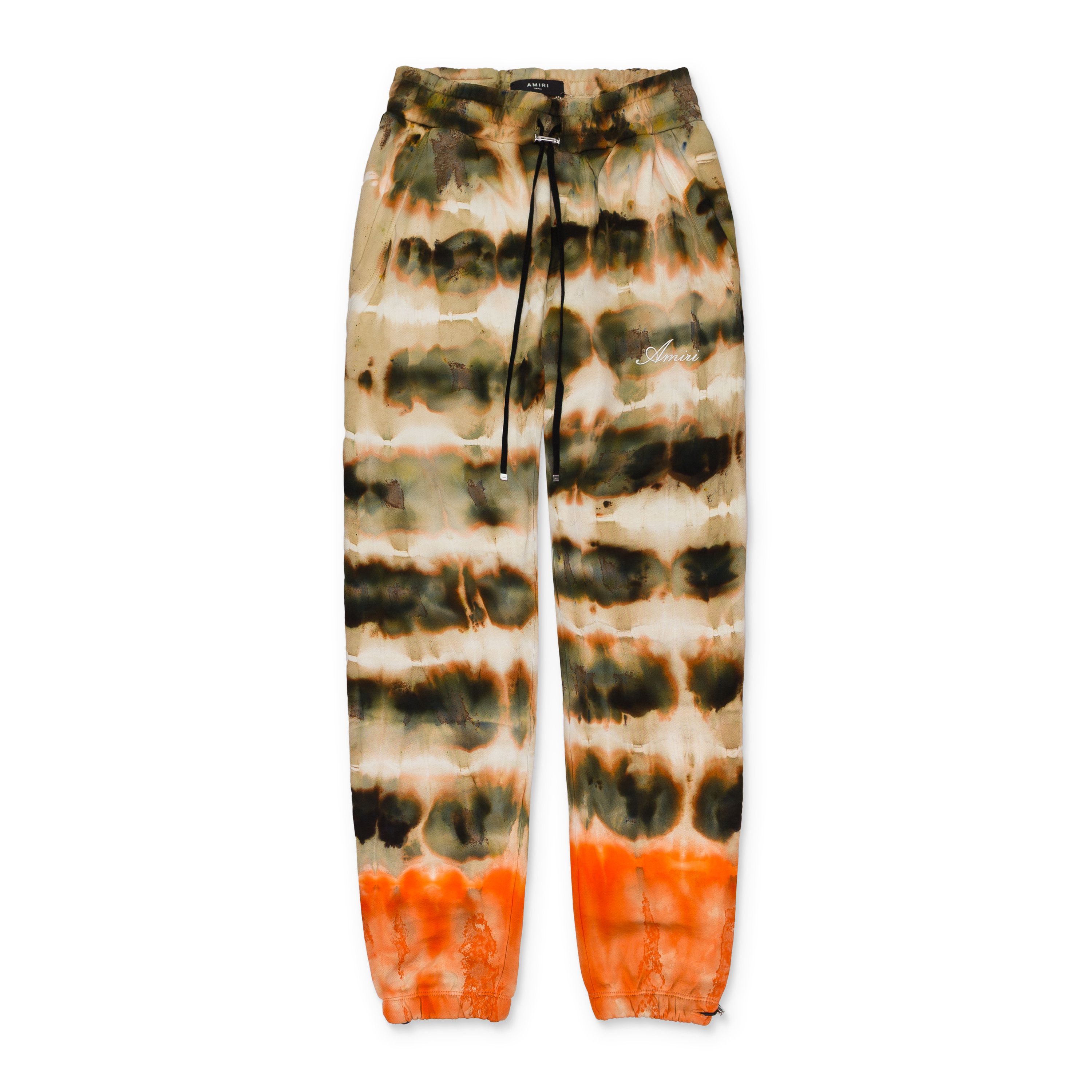 Amiri Orange Tie Dye Sweatpants SIZE XL