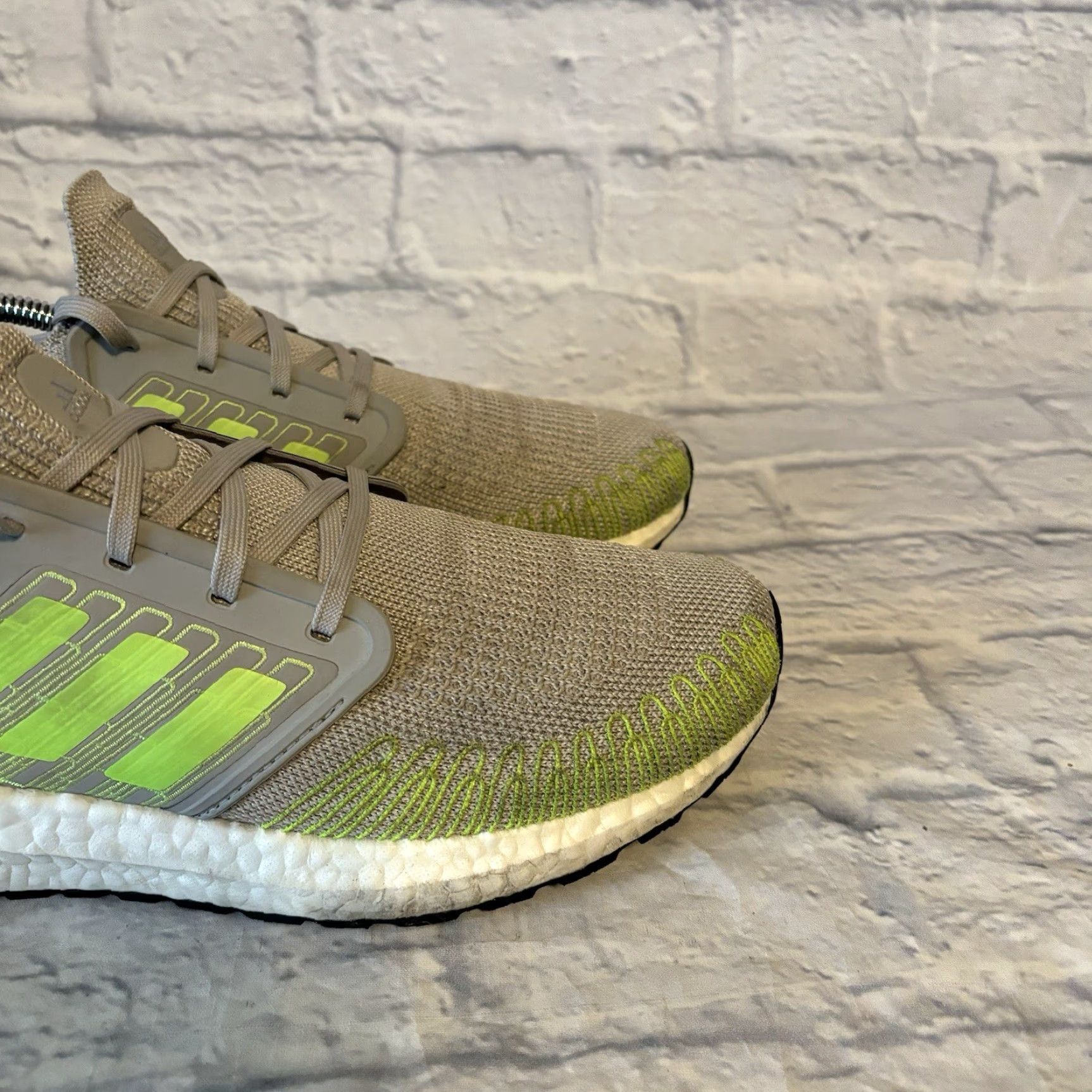 Adidas Adidas UltraBoost 20 Signal Green/Glory Blue/Grey FX0899 Sneaker Men 9.5 Medium Gray Athletic Running & Jogging 2020 Size US 9 / EU 42 - 4 Thumbnail