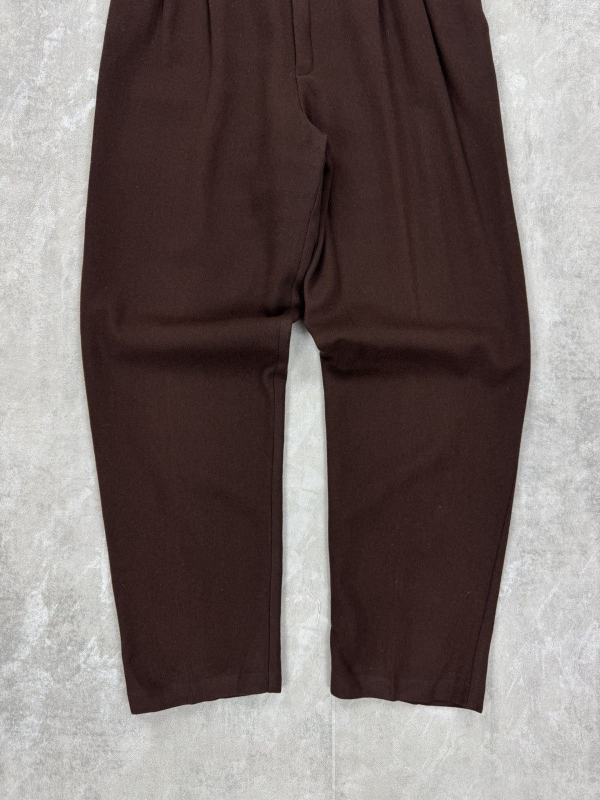 Other Fundamental things wool brown pleated trousers pants Size 24" / US 00 / IT 34 - 3 Thumbnail
