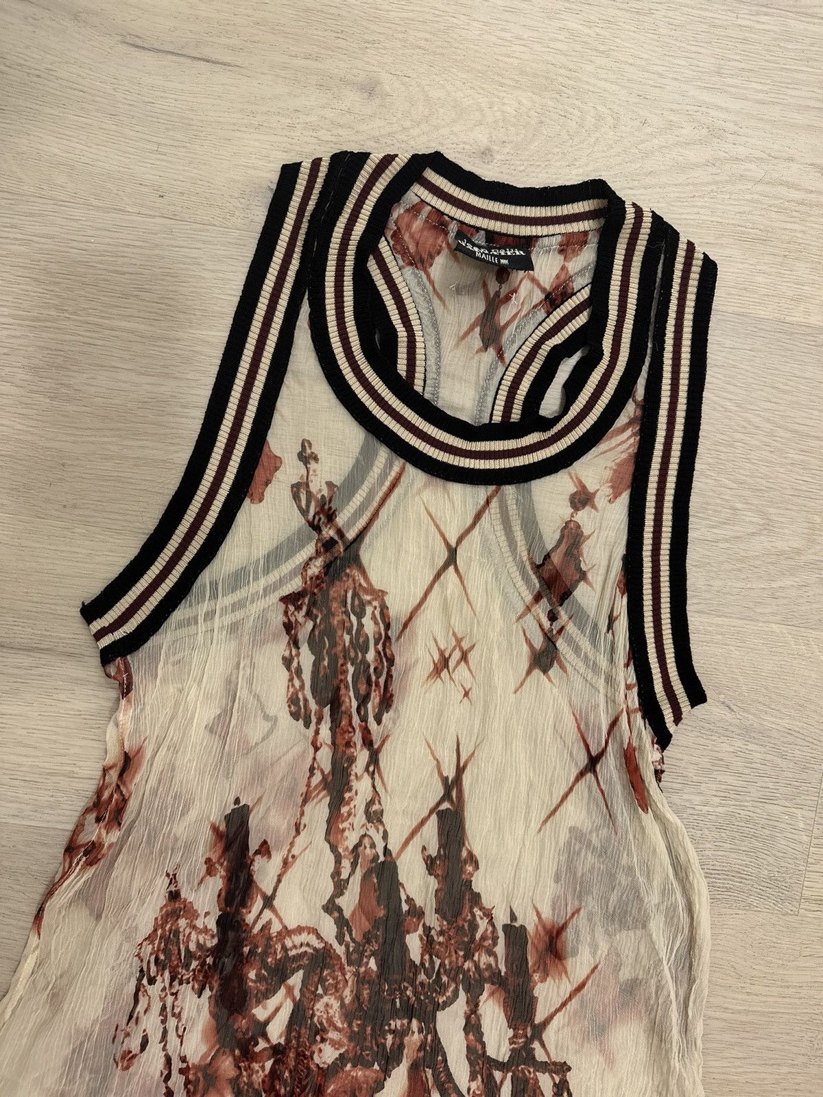 Jean Paul Gaultier Vintage mesh top Size L / US 10 / IT 46 - 2 Thumbnail