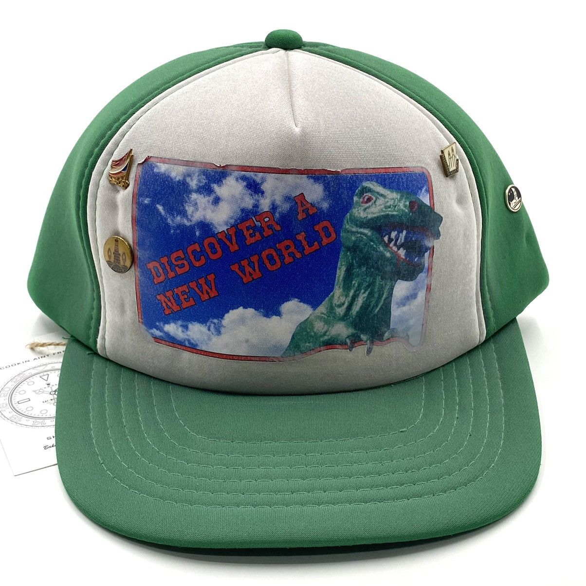 HIDDEN RARE VINTAGE DEADSTOCK 1980’S (HIDDEN GEMS 4) TRAVELERS CAP Size ONE SIZE - 1 Thumbnail