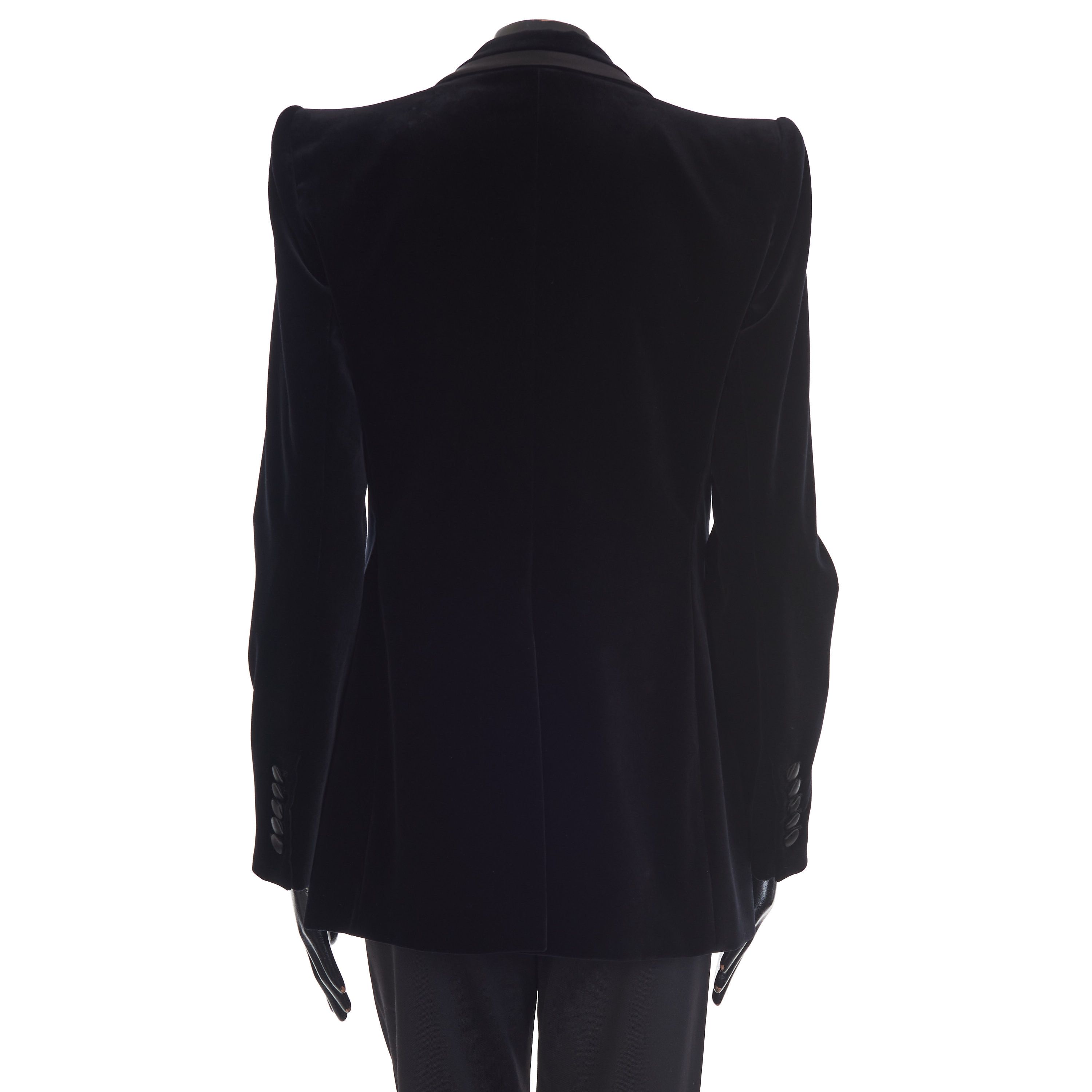 Gucci Single-breasted Velvet Jacket Size M / US 6-8 / IT 42-44 - 5 Thumbnail