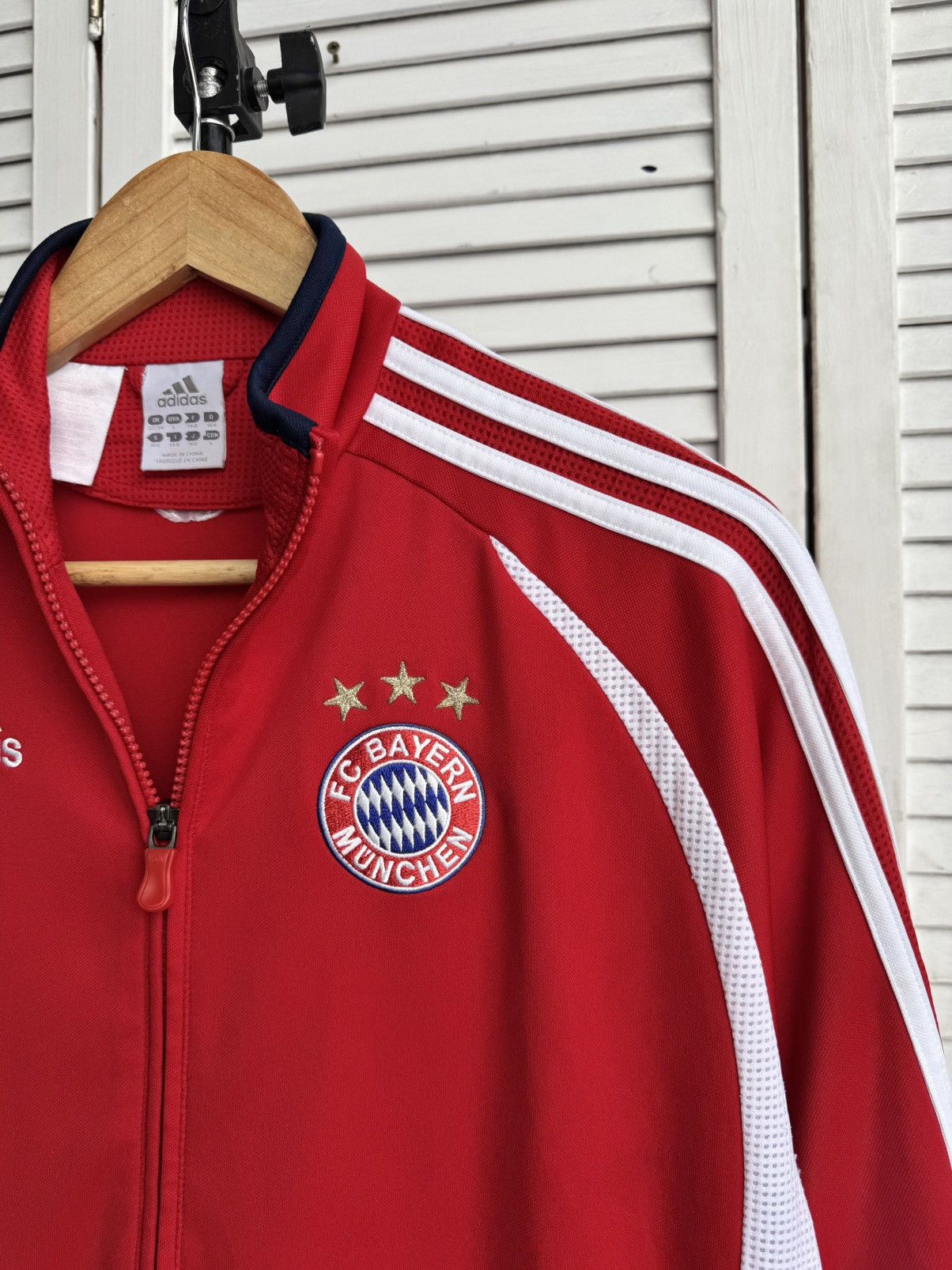 Adidas Vintage Adidas FC Bayern Munchen Track Zip Jacket Soccer Size US XS / EU 42 / 0 - 5 Thumbnail