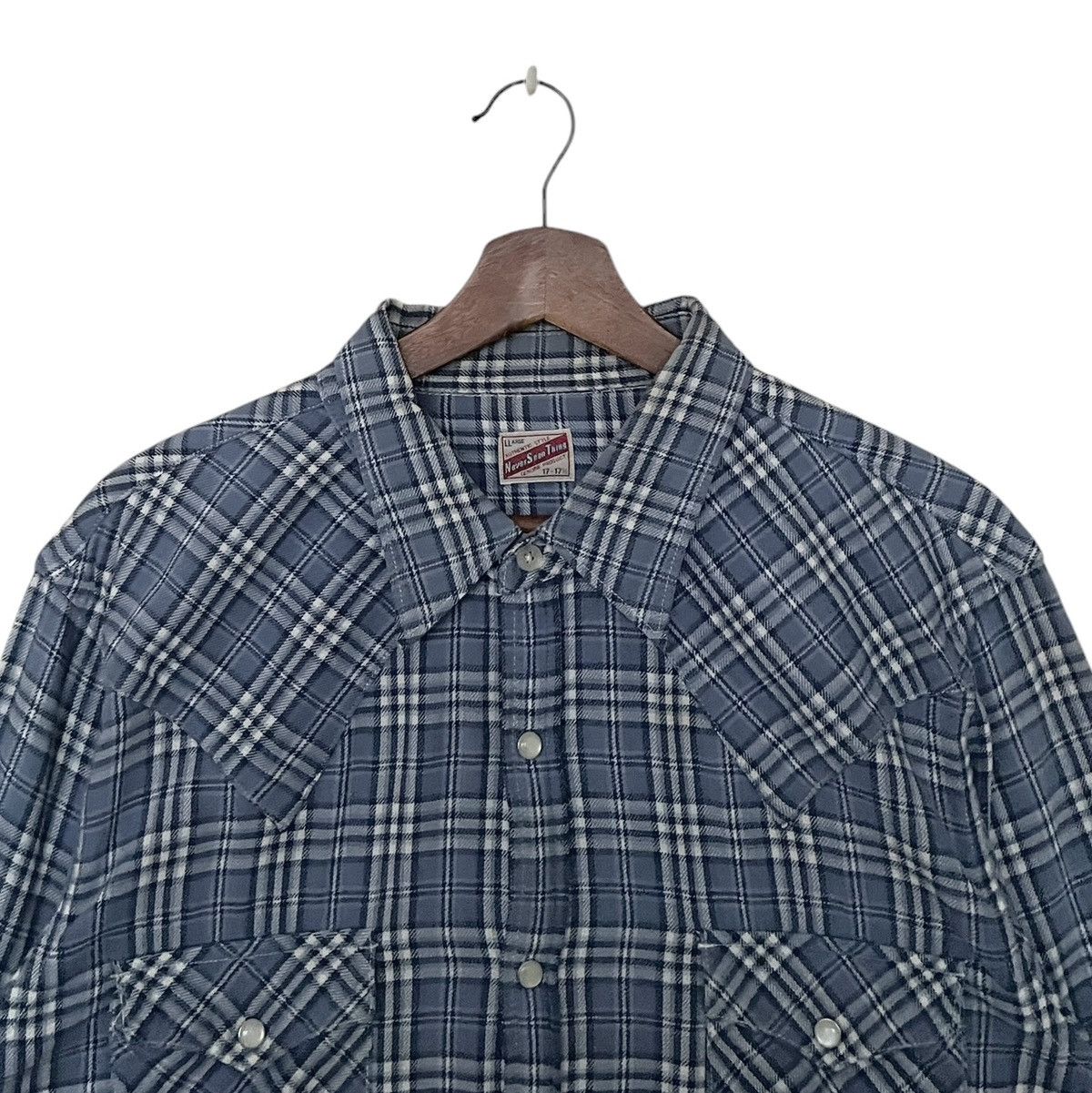 Japanese Brand × Vintage Vintage Japanese Brand Never Seen Thing Western Shirt 2000s Size US L / EU 52-54 / 3 - 7 Thumbnail