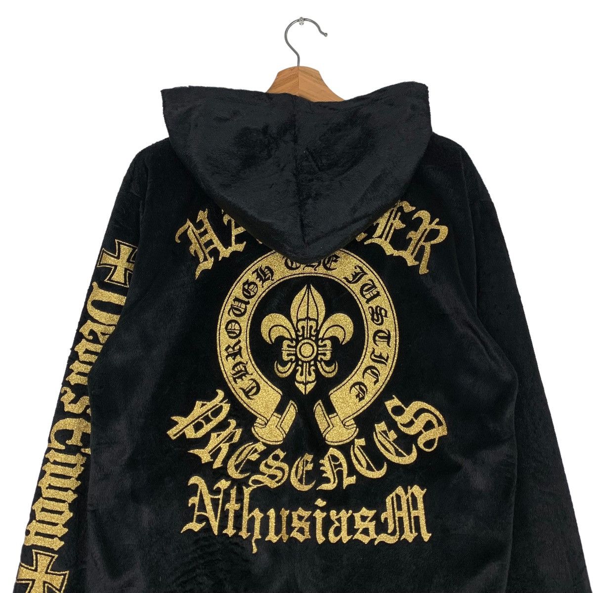 Japanese Brand DEFECTIVE STRUCT Big Logo Zipper Hoodies #0641-C30 Size US L / EU 52-54 / 3 - 2 Thumbnail