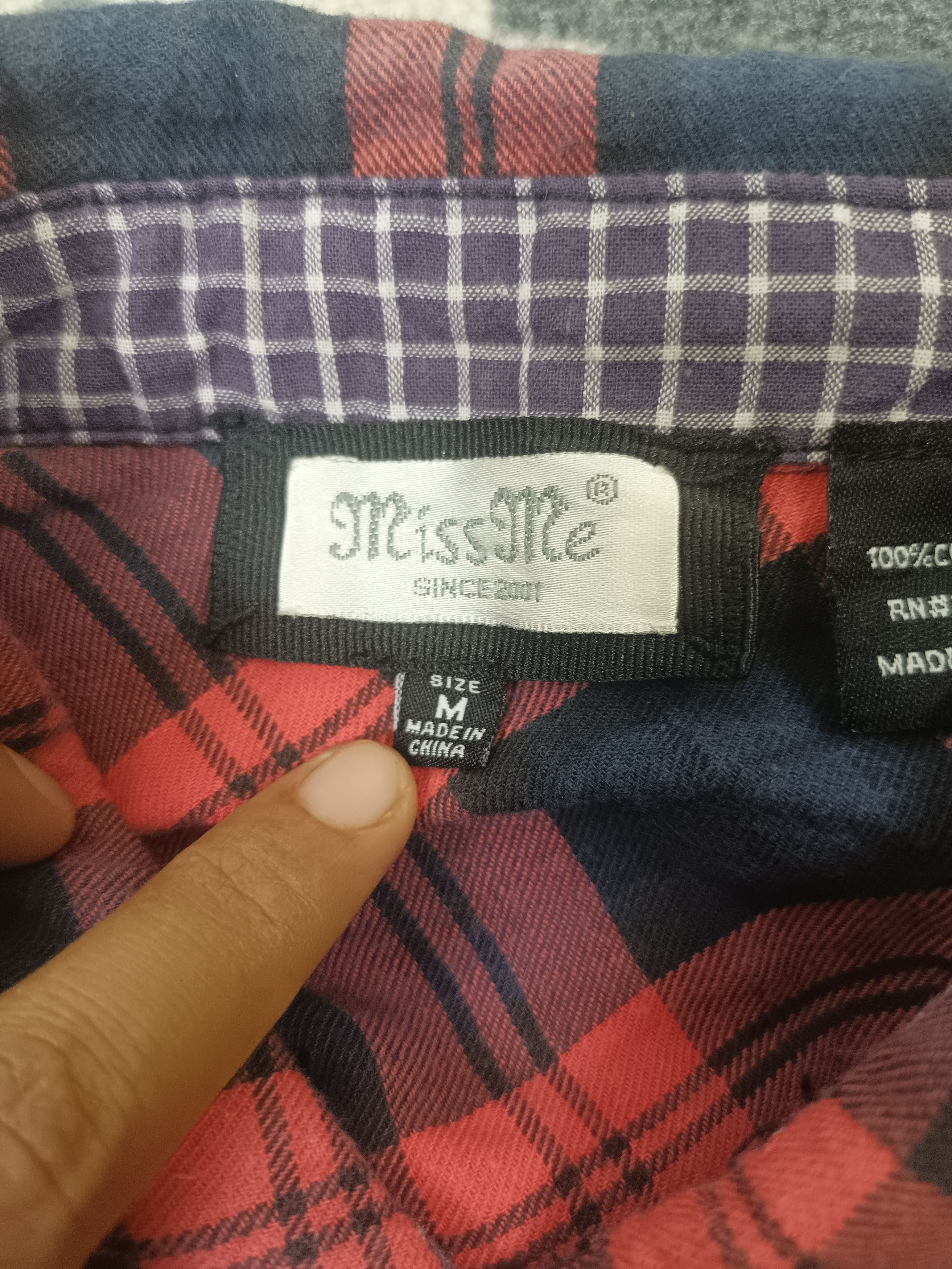 Japanese Brand × Le Grande Bleu (L.G.B.) × Miss Me Miss Me Since2001 Tartan Sequine Button Ups Shirt lgb Style Size M / US 6-8 / IT 42-44 - 10 Thumbnail