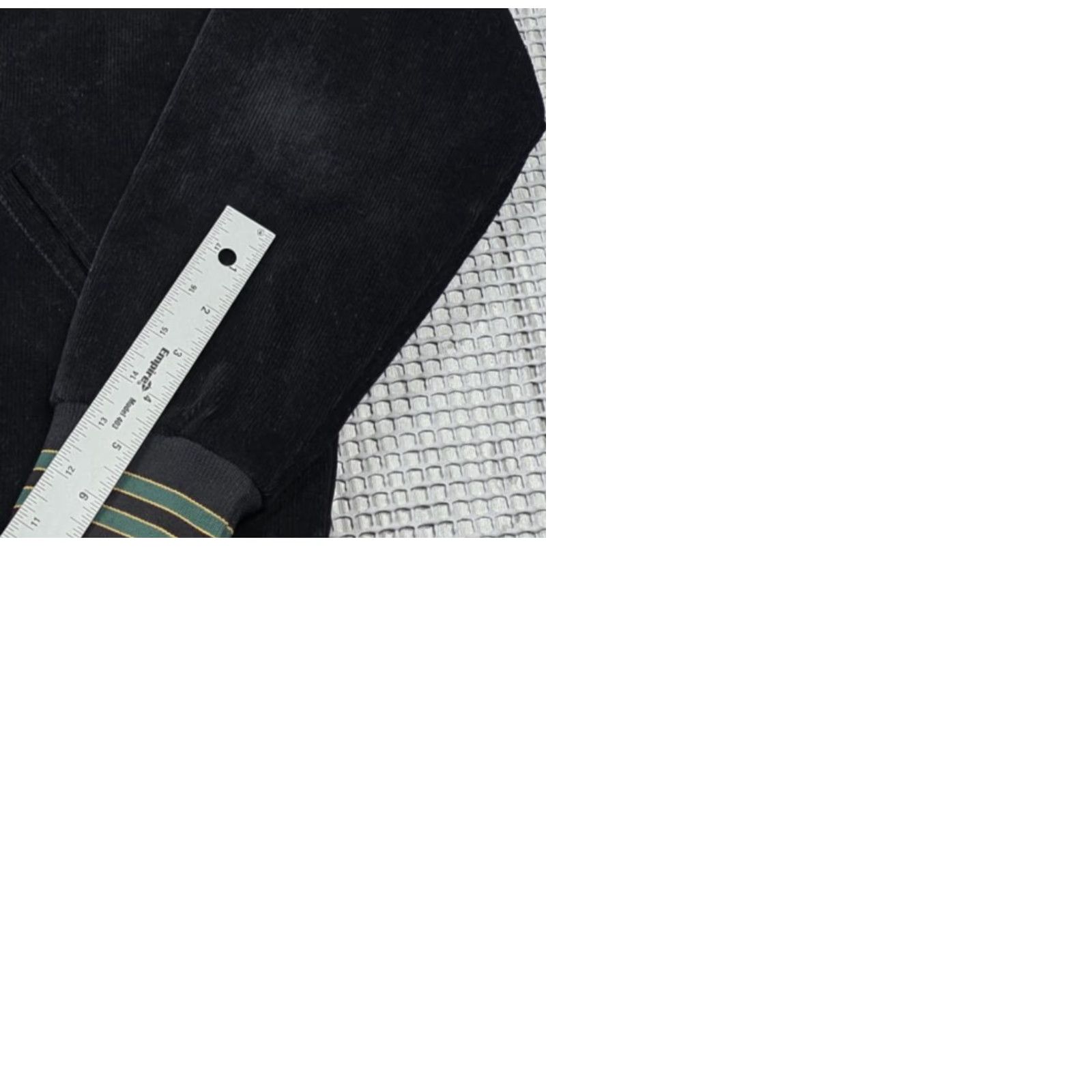 Diamond Supply Co. Diamond Supply Co. Corduroy Stadium Varsity Jacket Men M Snap Bomber Black Gold Size US M / EU 48-50 / 2 - 10 Thumbnail