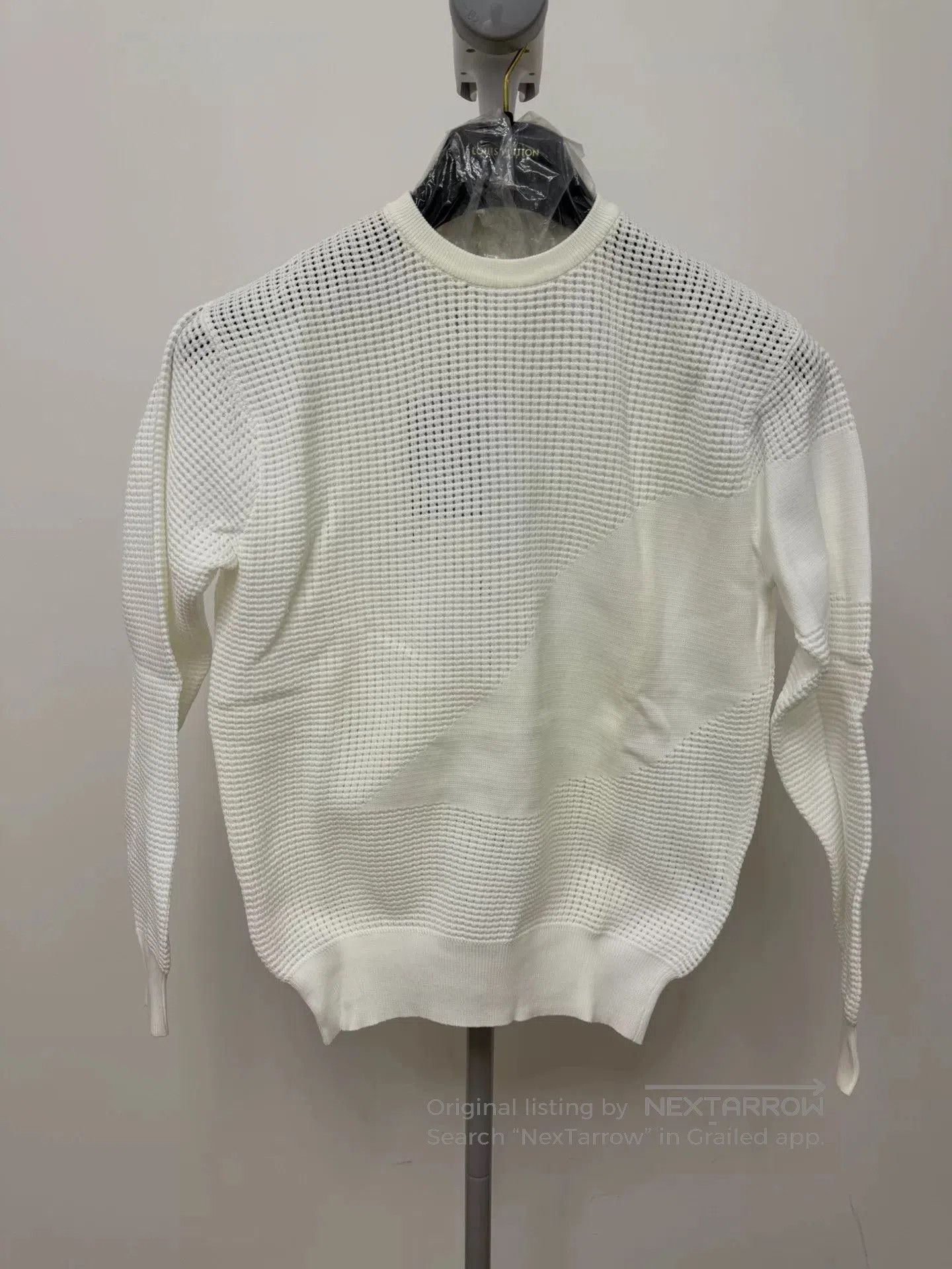 Alexander McQueen Alexander McQueen Openwork Knit Pullover. Size XS / US 0-2 / IT 36-38 - 1 Thumbnail