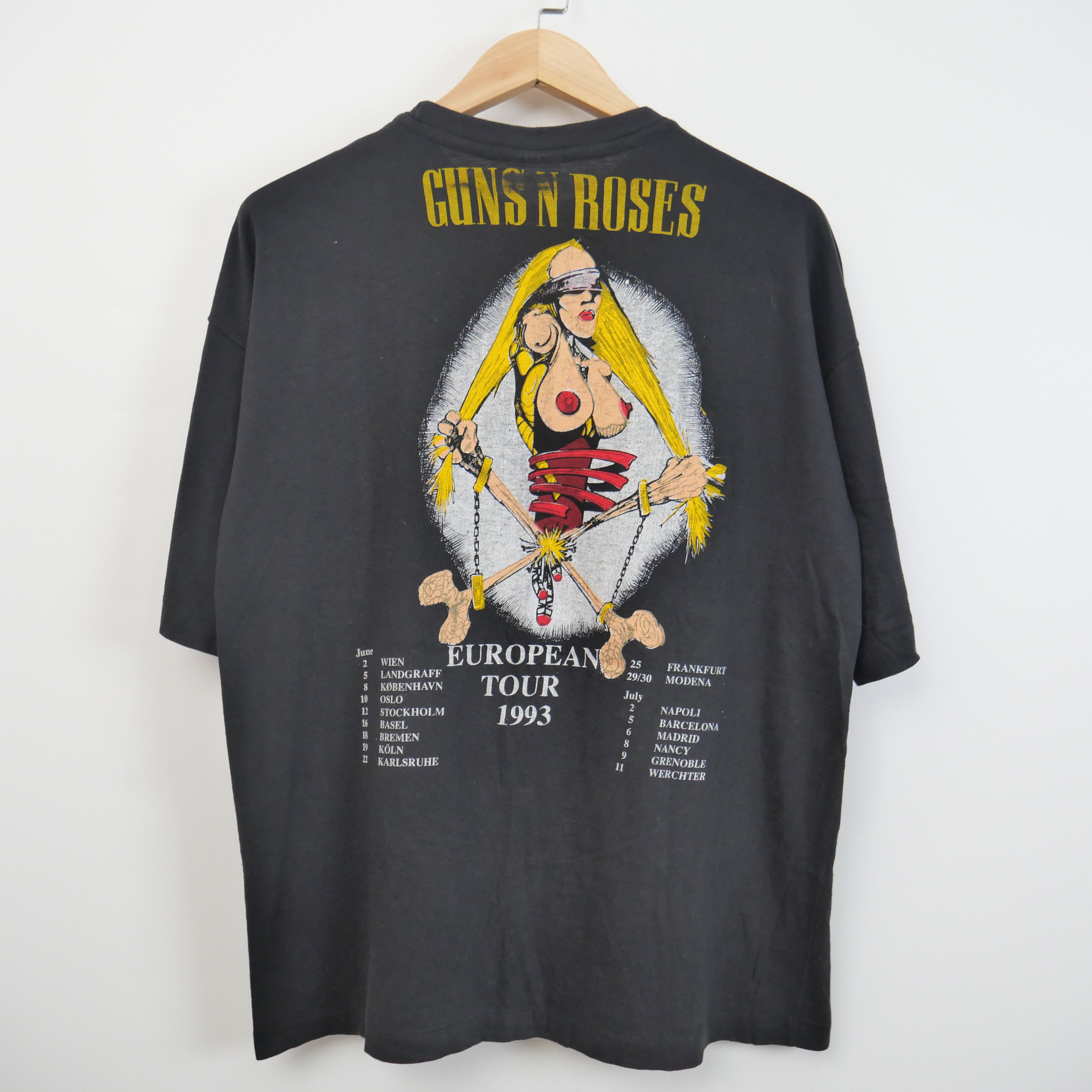 Other Vintage Guns N Roses 90’s Shirt Size US XL / EU 56 / 4 - 2 Thumbnail