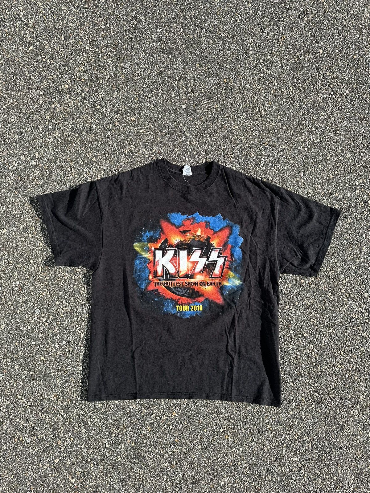 KISS × Vintage 2010 Kiss Shirt Size XL Tour Vintage Size US XL / EU 56 / 4 - 1 Thumbnail