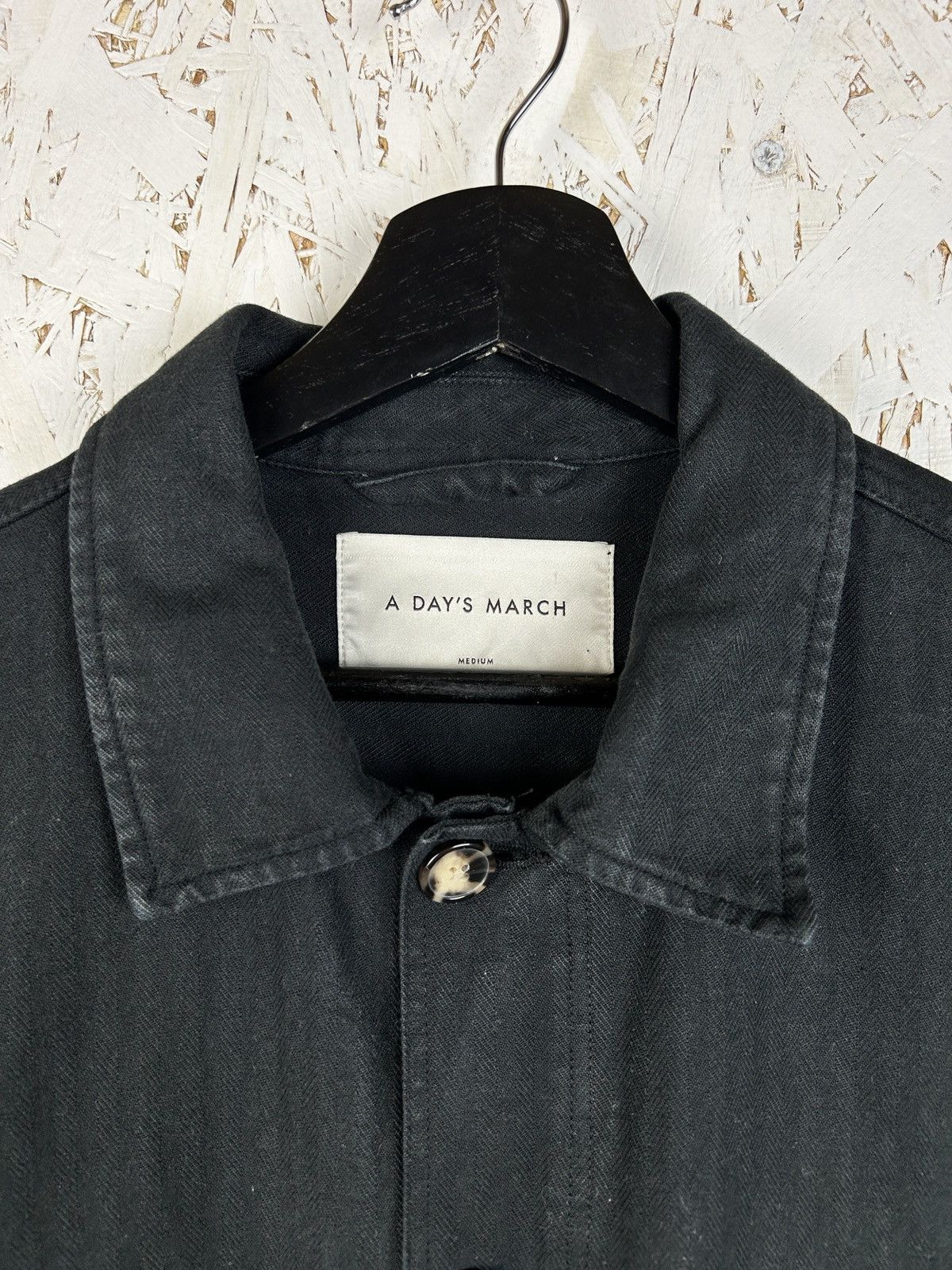 A Day's March A Day’s March Original Herringbone Overshirt Jacket Size US M / EU 48-50 / 2 - 2 Thumbnail