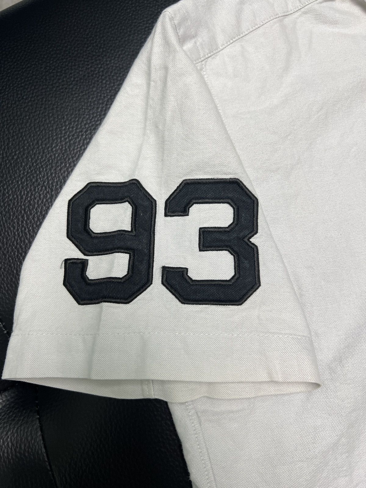 Bape A Bathing Ape Ape Head Embroidered “93” Short Sleeve Button Size US M / EU 48-50 / 2 - 5 Thumbnail
