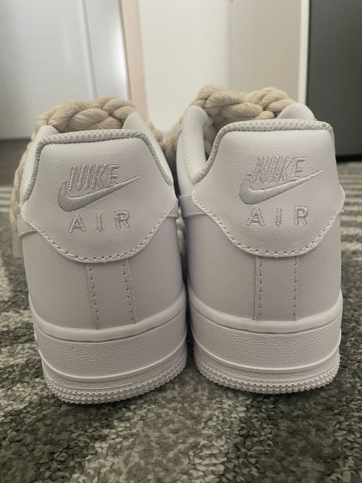 Nike Nike air force 1 big laces Size US 9 / EU 42 - 6 Thumbnail