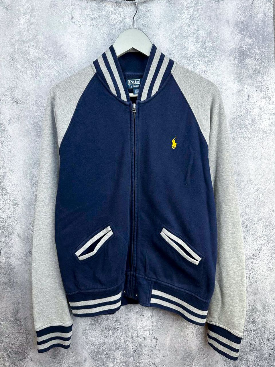 Polo Ralph Lauren Polo Ralph Lauren Full Zip Bomber Sweatshirt Baseball VTG Size US M / EU 48-50 / 2 - 1 Thumbnail