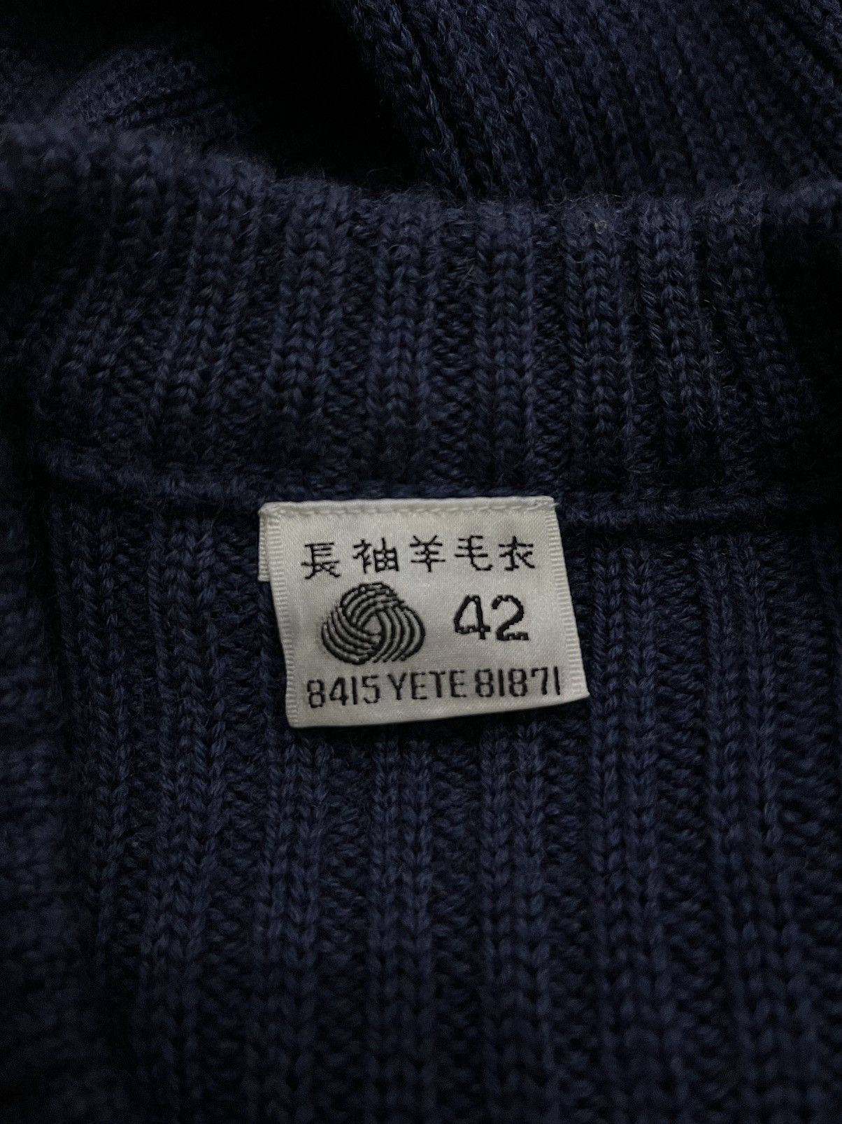 Japanese Brand Ined By yohji Yamamoto Knitwear Size US L / EU 52-54 / 3 - 6 Thumbnail