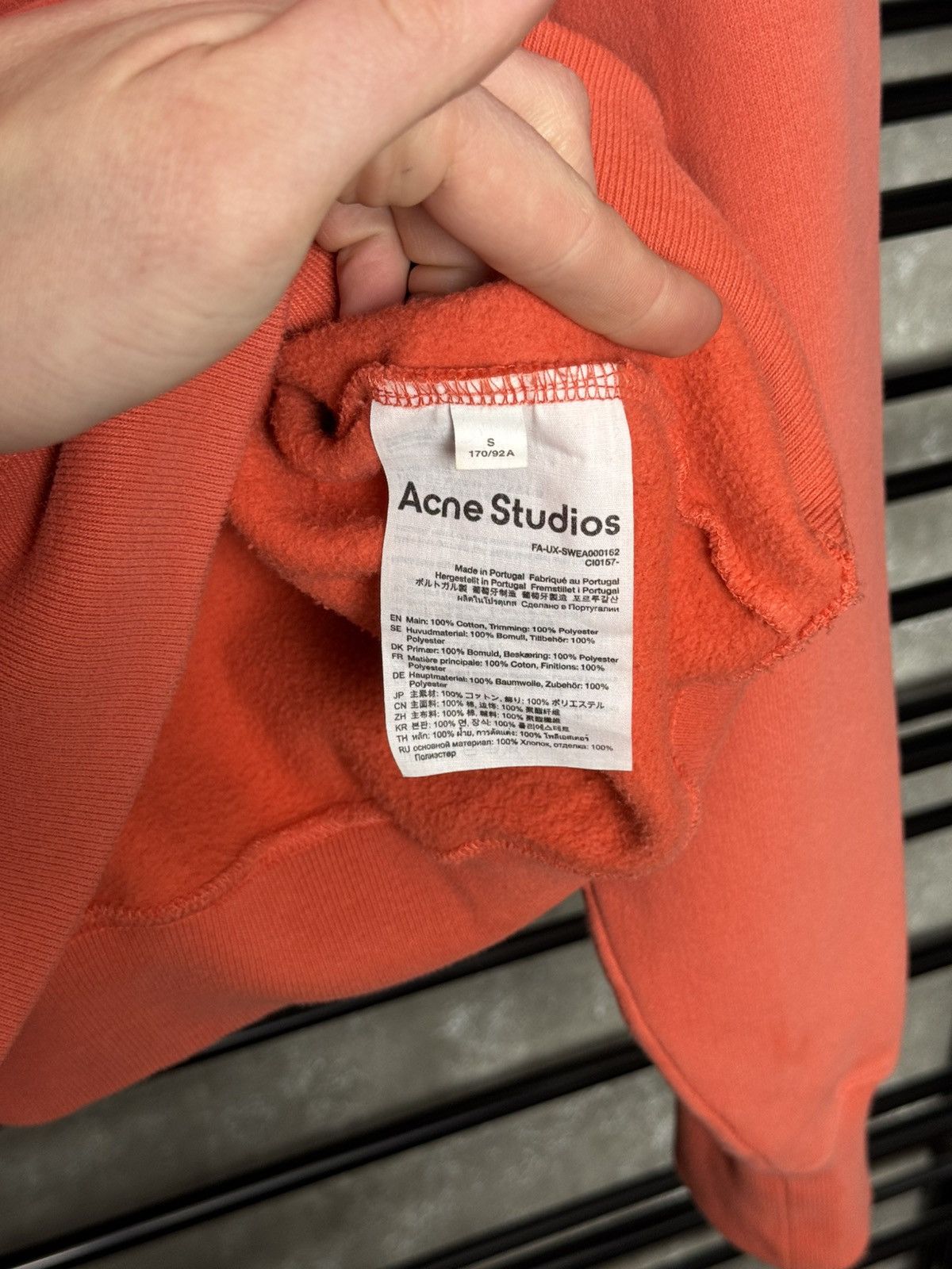 Acne Studios Acne Studios Stockholm Sweatshirt Size US S / EU 44-46 / 1 - 7 Thumbnail