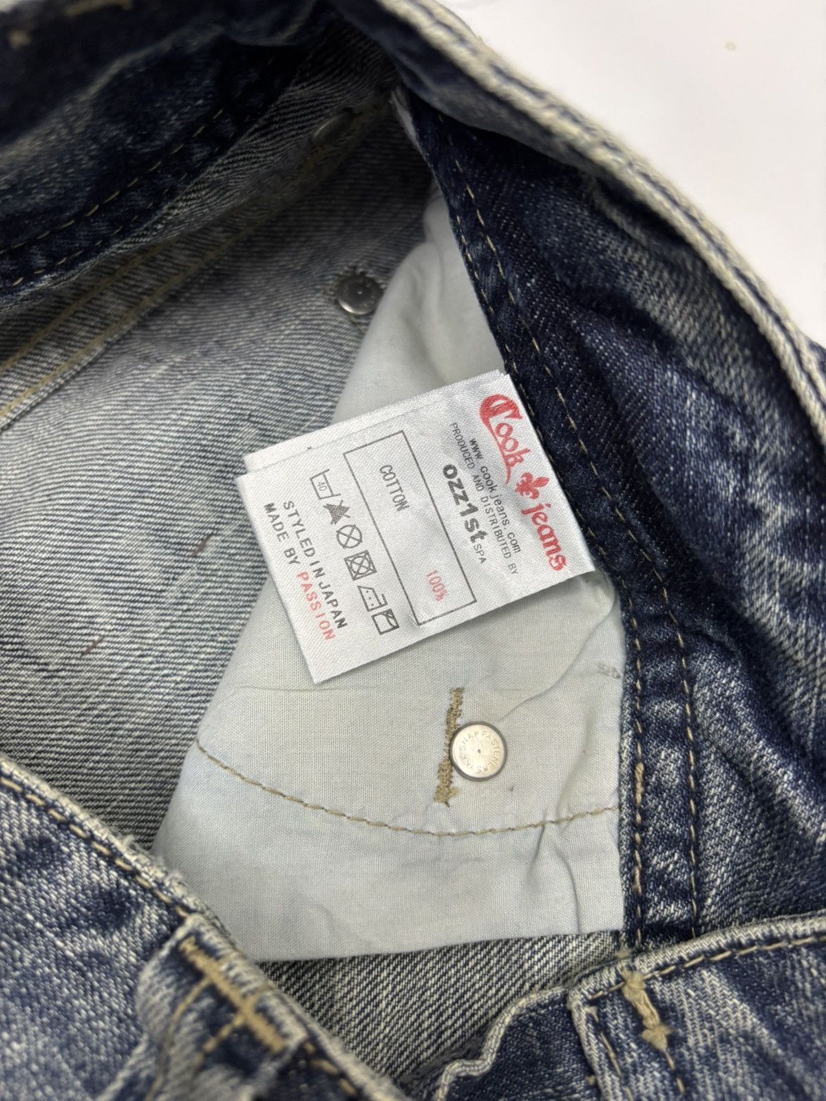 Cook Jeans Rare Cook Jeans Patchwork Distressed Denim Jeans Size US 28 / EU 44 - 10 Thumbnail
