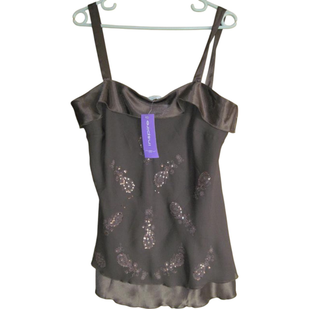 NEXT Pale pink beaded camisole sz M brand Next Uk sz 12 Size M / US 6-8 / IT 42-44 - 1 Thumbnail