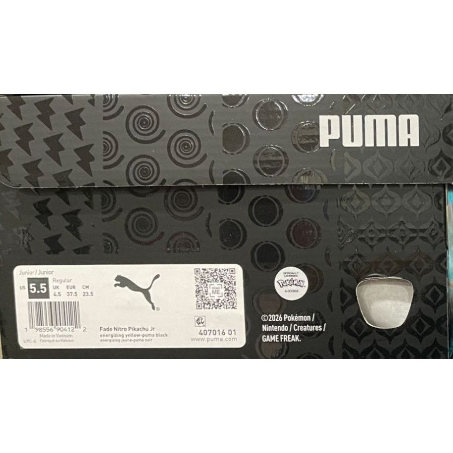 Puma Puma Pokemon Fade Pikachu Big Kids Youth 5.5Y Size US 5.5 / EU 38 - 9 Thumbnail