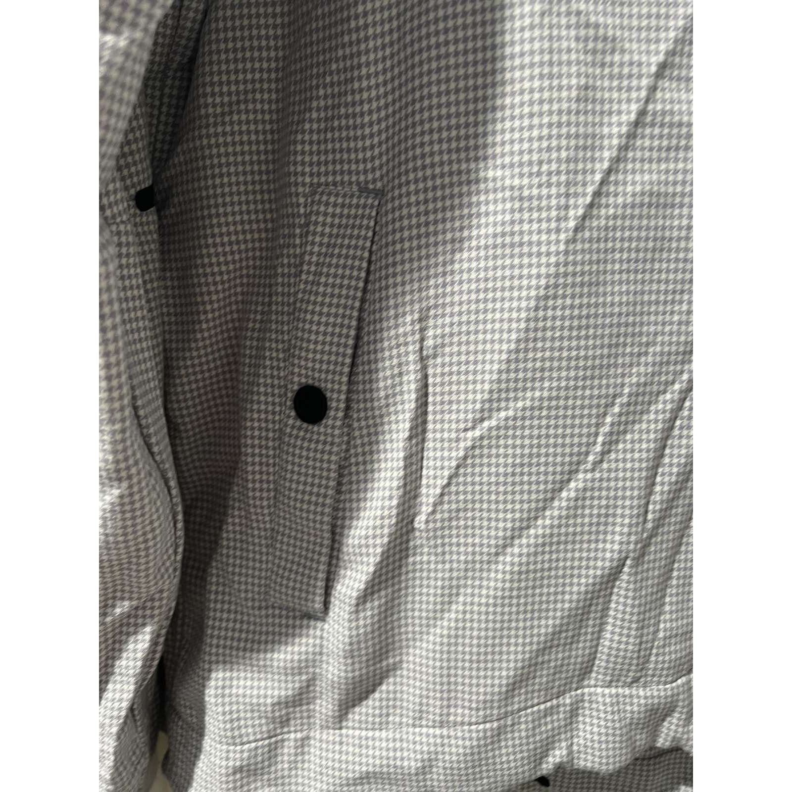 Lululemon Lululemon Men Houndstooth White Gray Size M A001599 Size US M / EU 48-50 / 2 - 5 Thumbnail