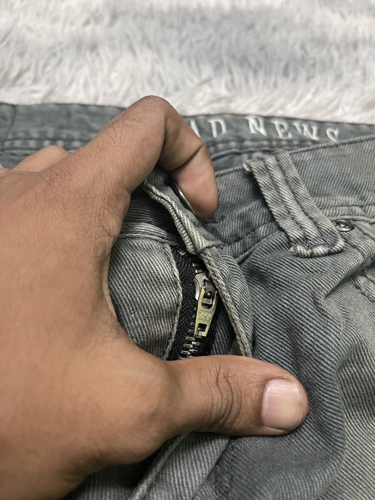If Six Was Nine 2000s IFSIXWASNINE INSPIRED BRAND GLAD NEWS RARE FLARE Size US 29 - 8 Thumbnail