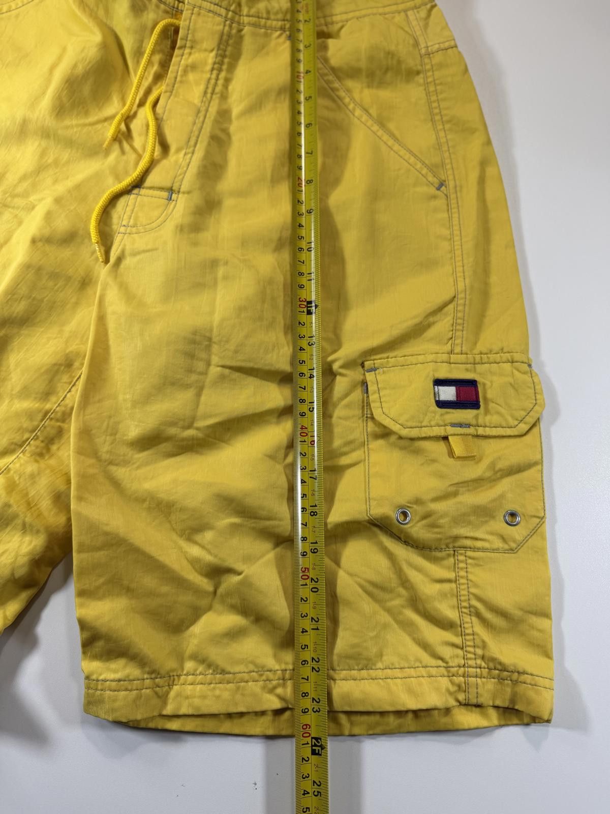 Tommy Hilfiger Tommy Hilfiger Yellow Cargo Shorts S Size US 32 / EU 48 - 5 Thumbnail