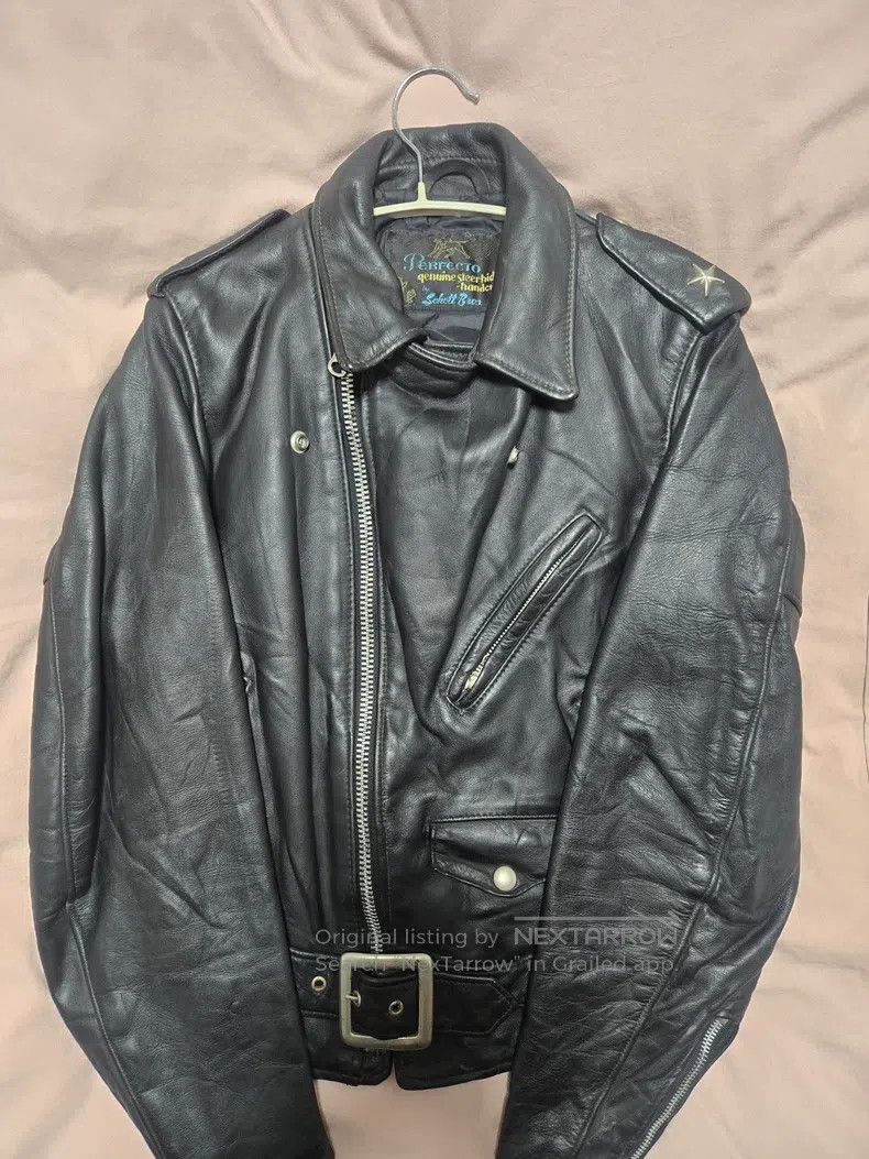 Schott Schott Classic cable-stayed leather jacket Size US S / EU 44-46 / 1 - 2 Thumbnail