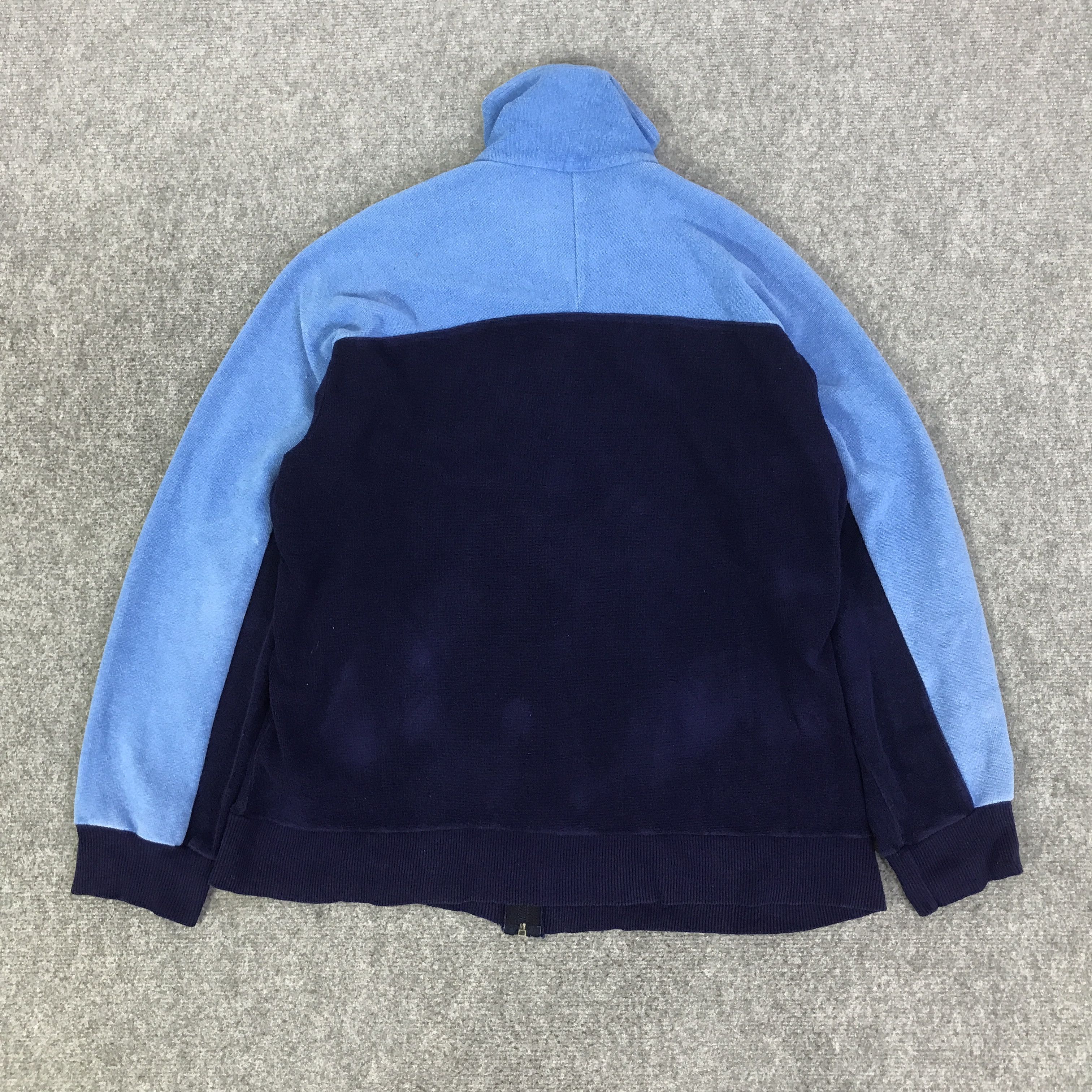 Japanese Brand 90S BUNDESWEHR SWEATER ZIP JACKET K98B19 Size US L / EU 52-54 / 3 - 3 Thumbnail