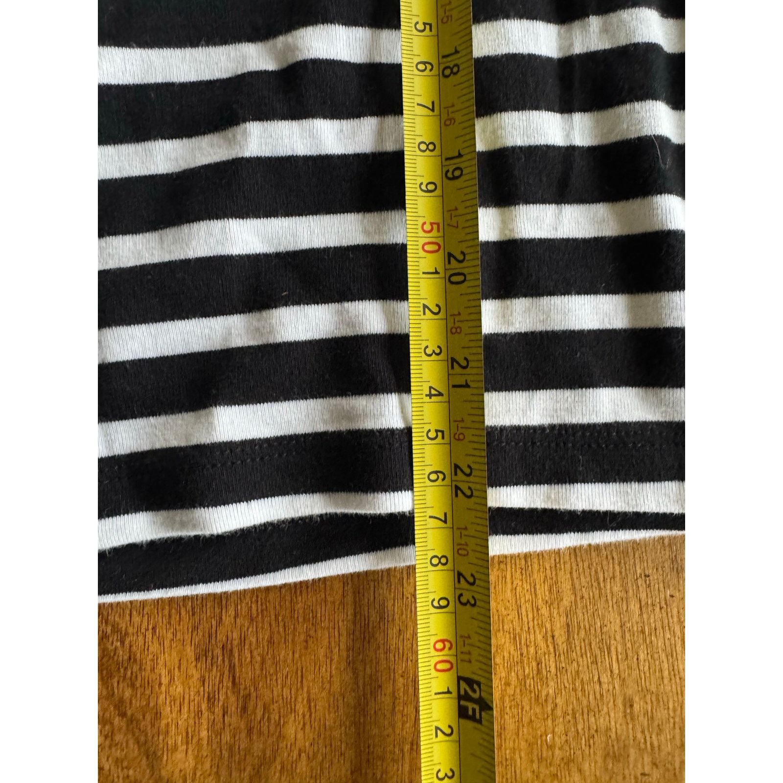 Gap GAP Modern Tee Striped Black White Short Sleeve Size S Size S / US 4 / IT 40 - 8 Thumbnail