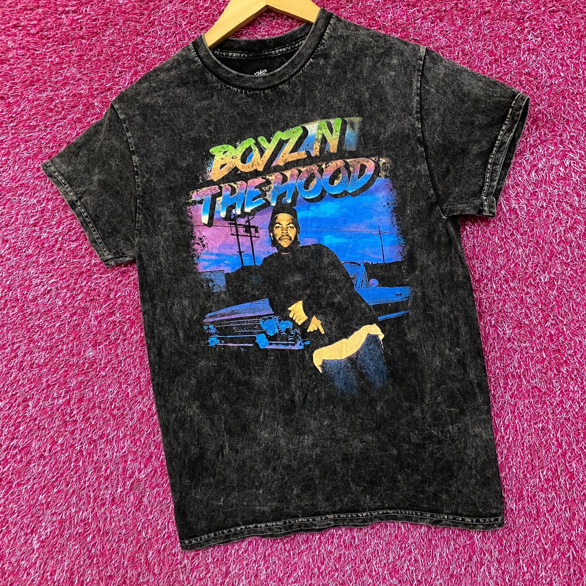 Rap Tees Boyz In The Hood Ice Cube Mineral Wash T-Shirt Extra Small Size US XS / EU 42 / 0 - 3 Thumbnail