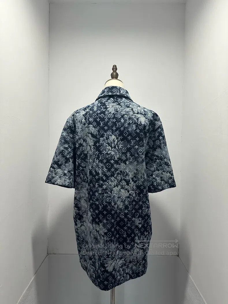 Louis Vuitton Louis Vuitton Tapestry full denim short sleeve shirt Size US L / EU 52-54 / 3 - 5 Thumbnail
