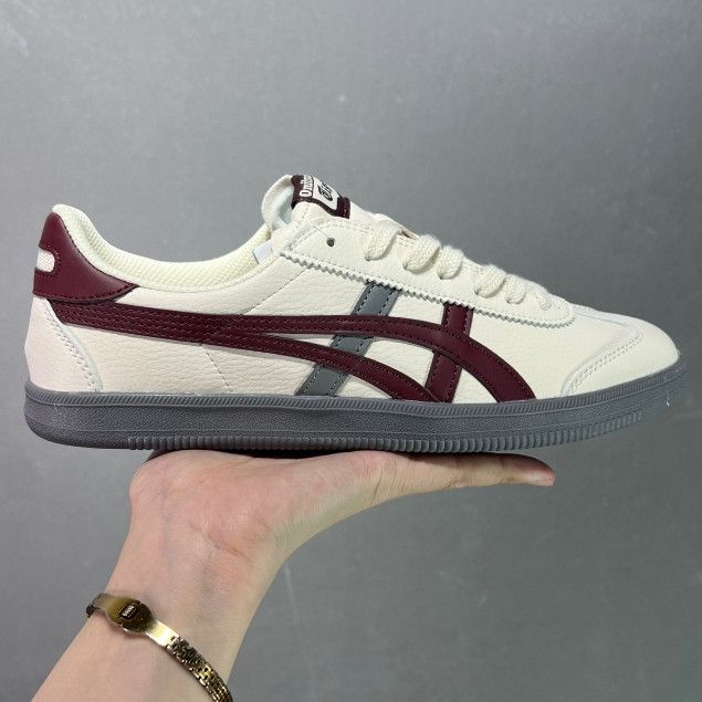 Onitsuka Tiger Unisex Onitsuka Tiger Shoes Sports Casual TOKUTEN Cream Size US 7 / EU 40 - 1 Thumbnail