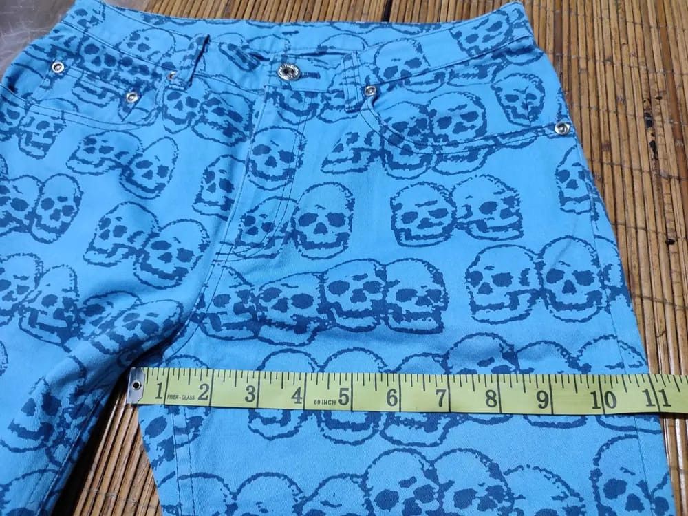 Hysteric Glamour Hysteric Glamour Fullprint Skull Pants Size US 28 / EU 44 - 12 Thumbnail