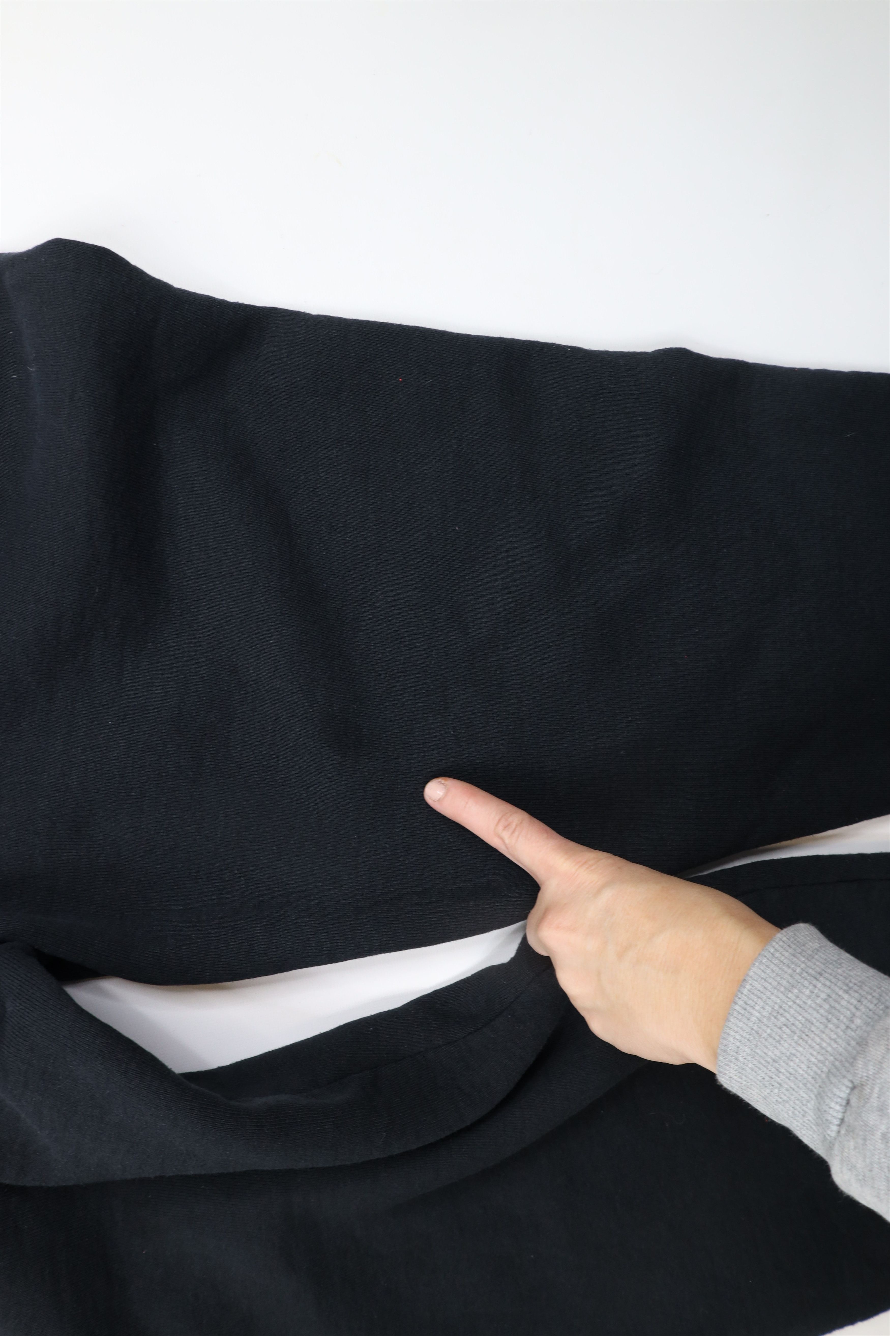 Vintage Vintage 90s Streetwear Heavyweight Sweatpants Joggers Black Size US 38 / EU 54 - 13 Thumbnail