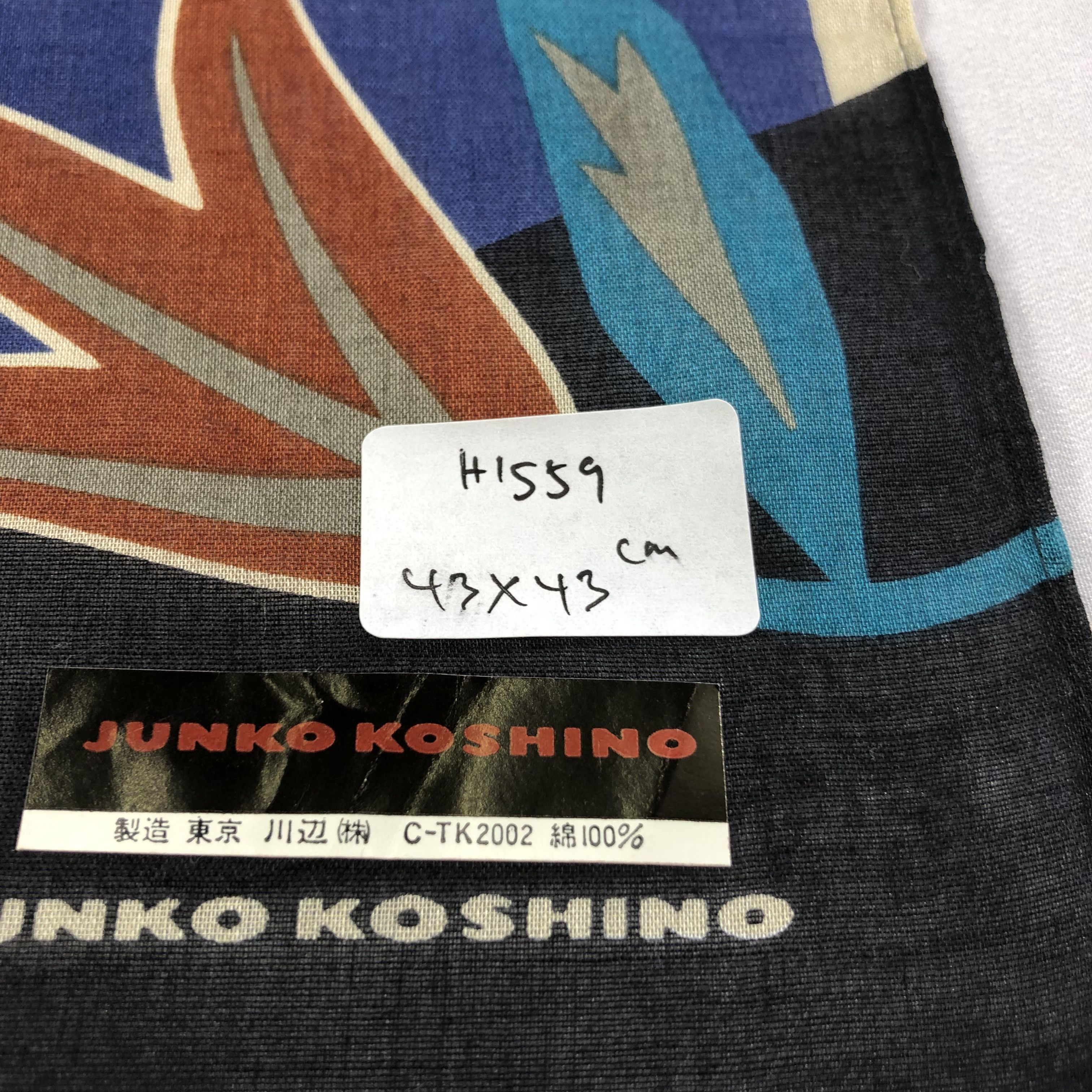 Mr. Junko Junko Koshino Handkerchief Neckerchief Bandana H1559 Size ONE SIZE - 5 Thumbnail