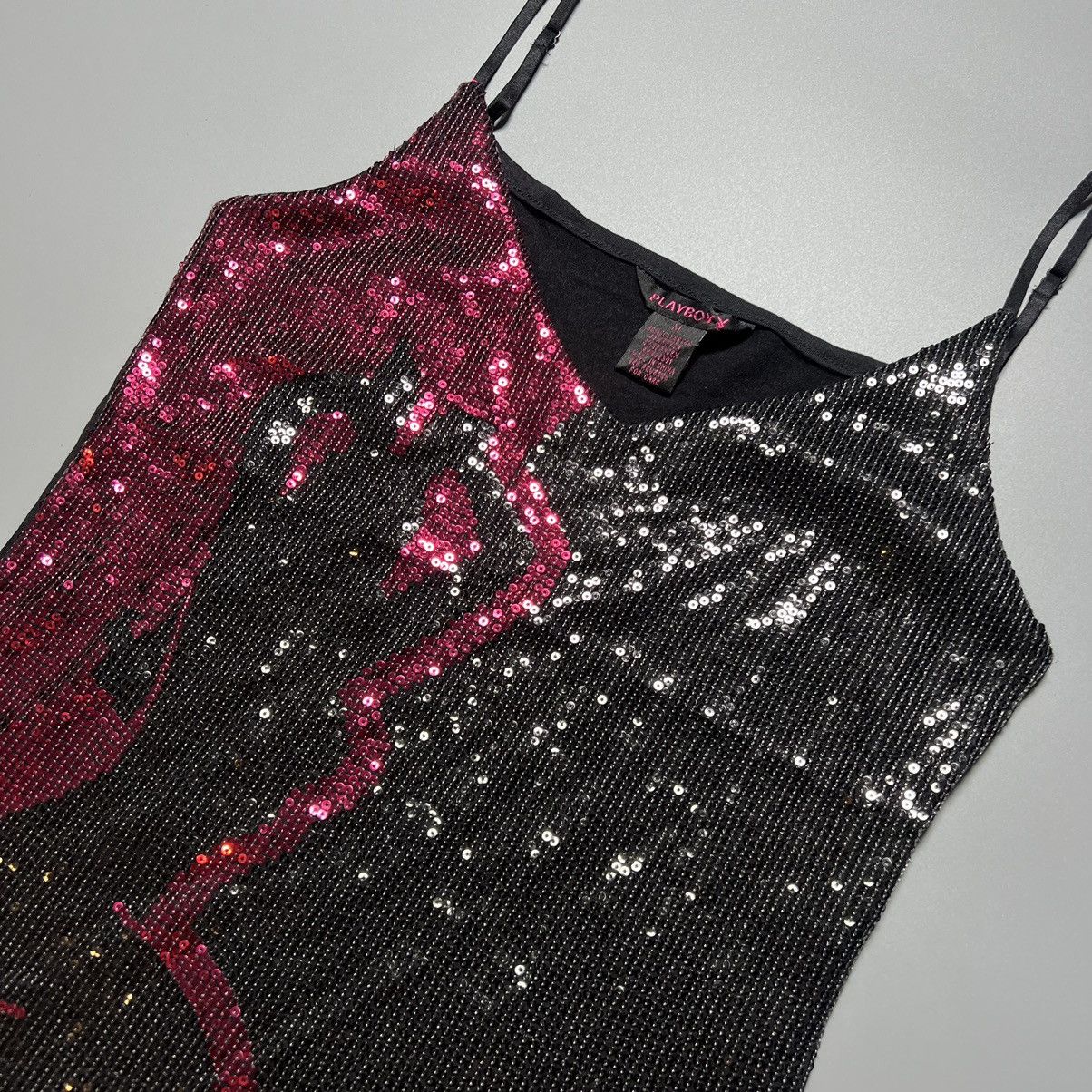 Playboy 90's Playboy Sequin Top (Rare to Find) Size M / US 6-8 / IT 42-44 - 3 Thumbnail