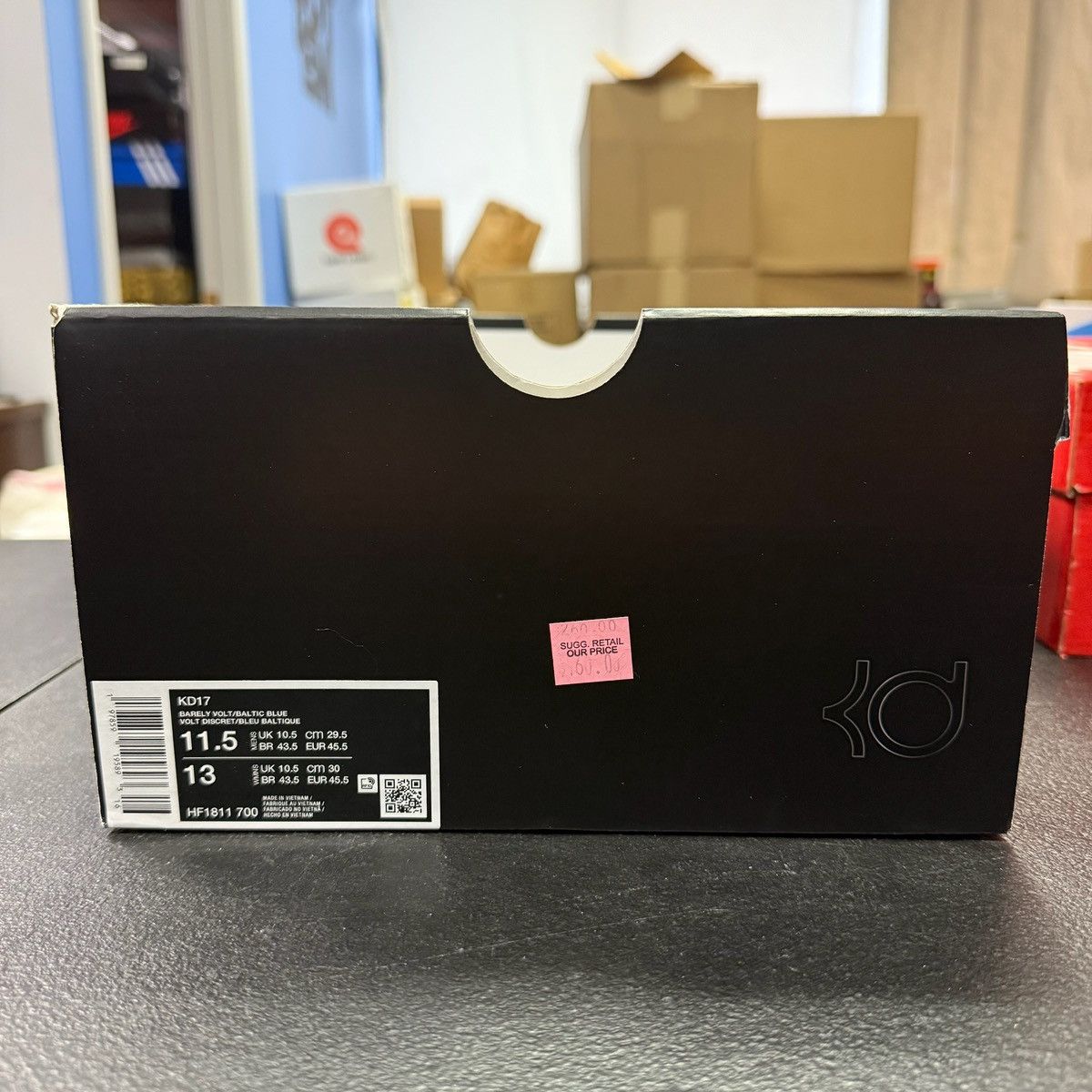 Nike Size 11.5 - Nike KD 17 All Star Multicolor Volt HF1811-700 Size US 11.5 / EU 44-45 - 7 Thumbnail