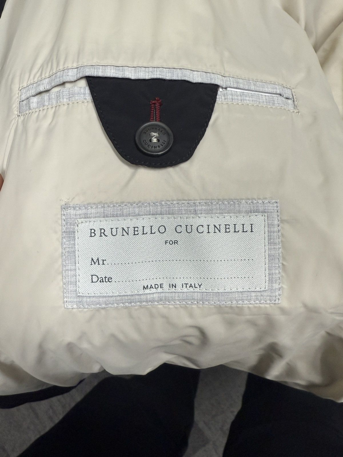 Brunello Cucinelli brand new Brunello Cucinelli Black Down Jacket Size US L / EU 52-54 / 3 - 5 Thumbnail