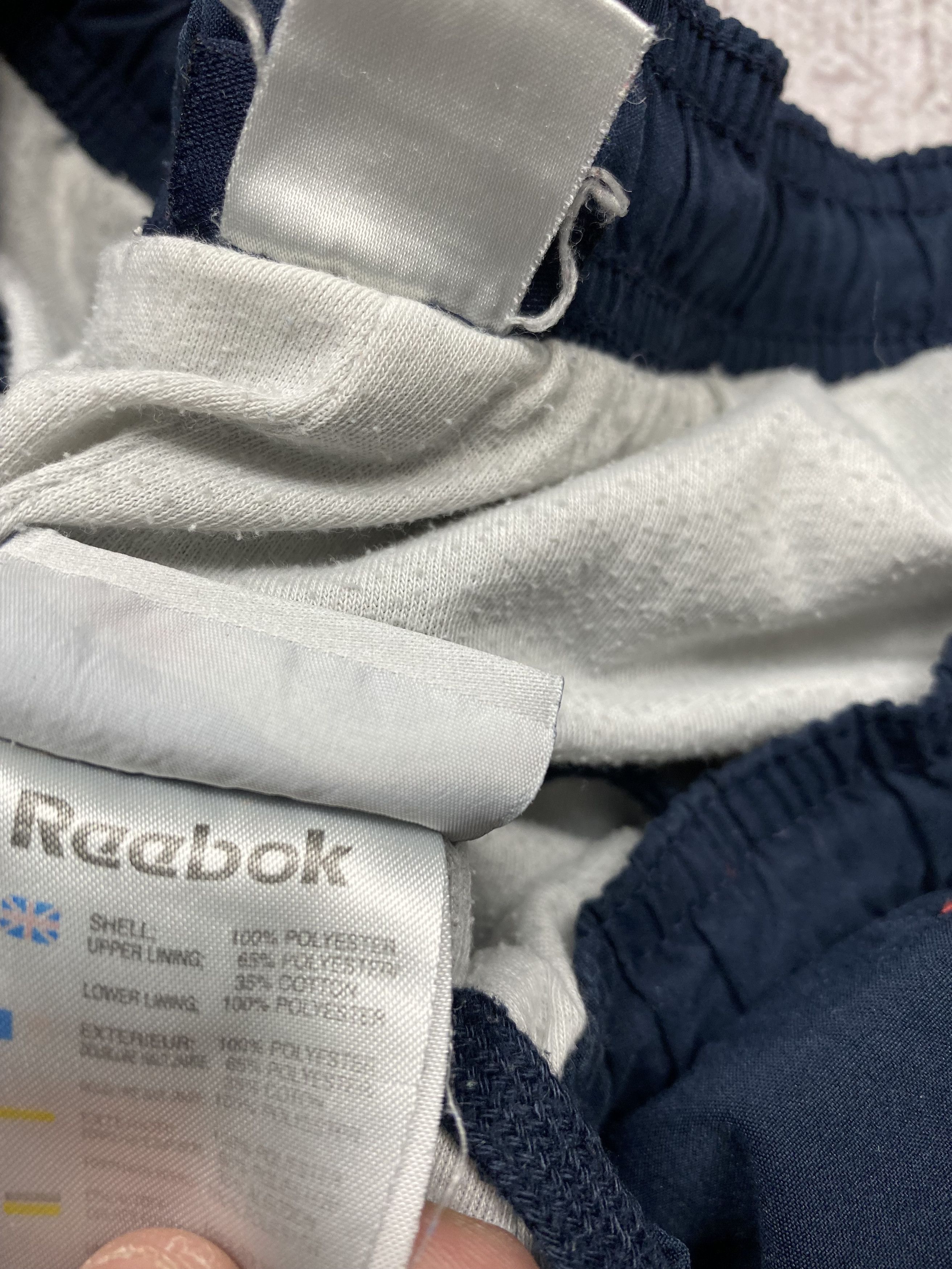 Reebok × Vintage Reebok Vintage Mens Nylon Track Pants Size US 30 / EU 46 - 7 Thumbnail