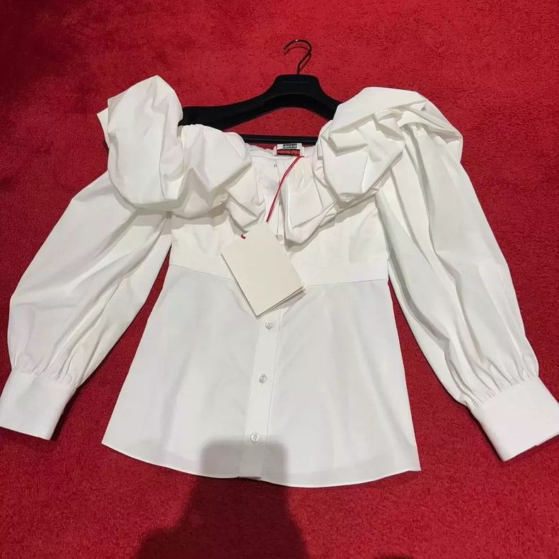 Alexander McQueen Alexander McQUEEN size 38 One collar shirt 2505-Nextarrow Size S / US 4 / IT 40 - 4 Thumbnail