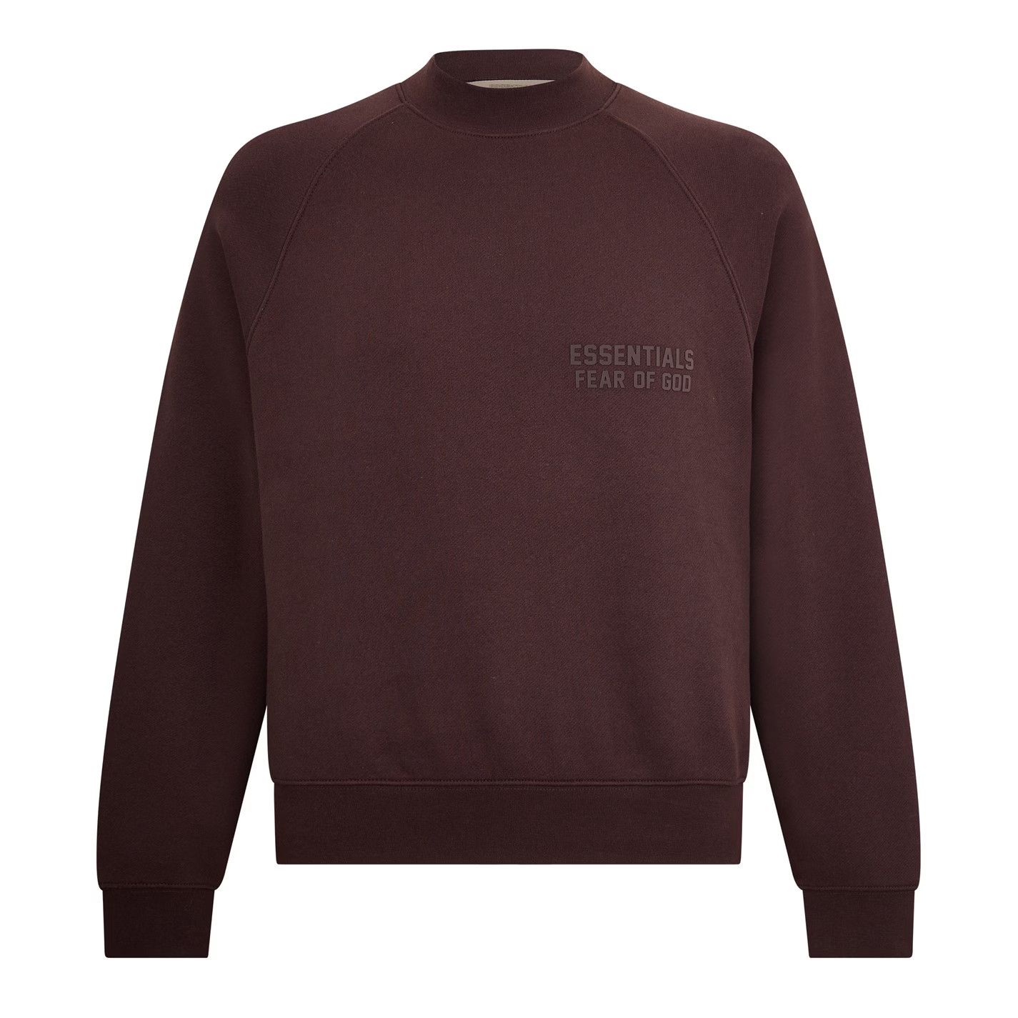 Fear of God o1g2r1mq0426 Crew Sweatshirt in Plum Size US XXL / EU 58 / 5 - 1 Thumbnail