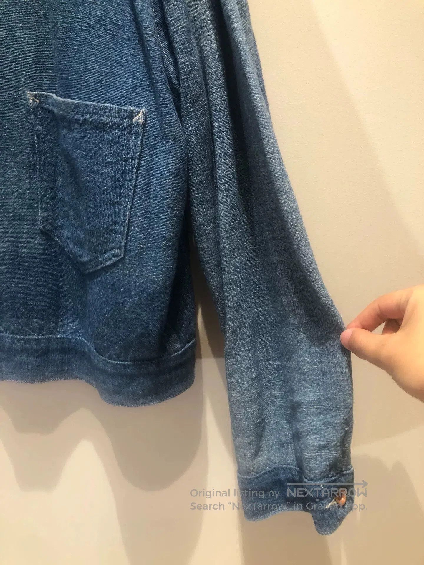 Story Mfg. Story MFG Indigo Dyed Jacket. Size US M / EU 48-50 / 2 - 6 Thumbnail