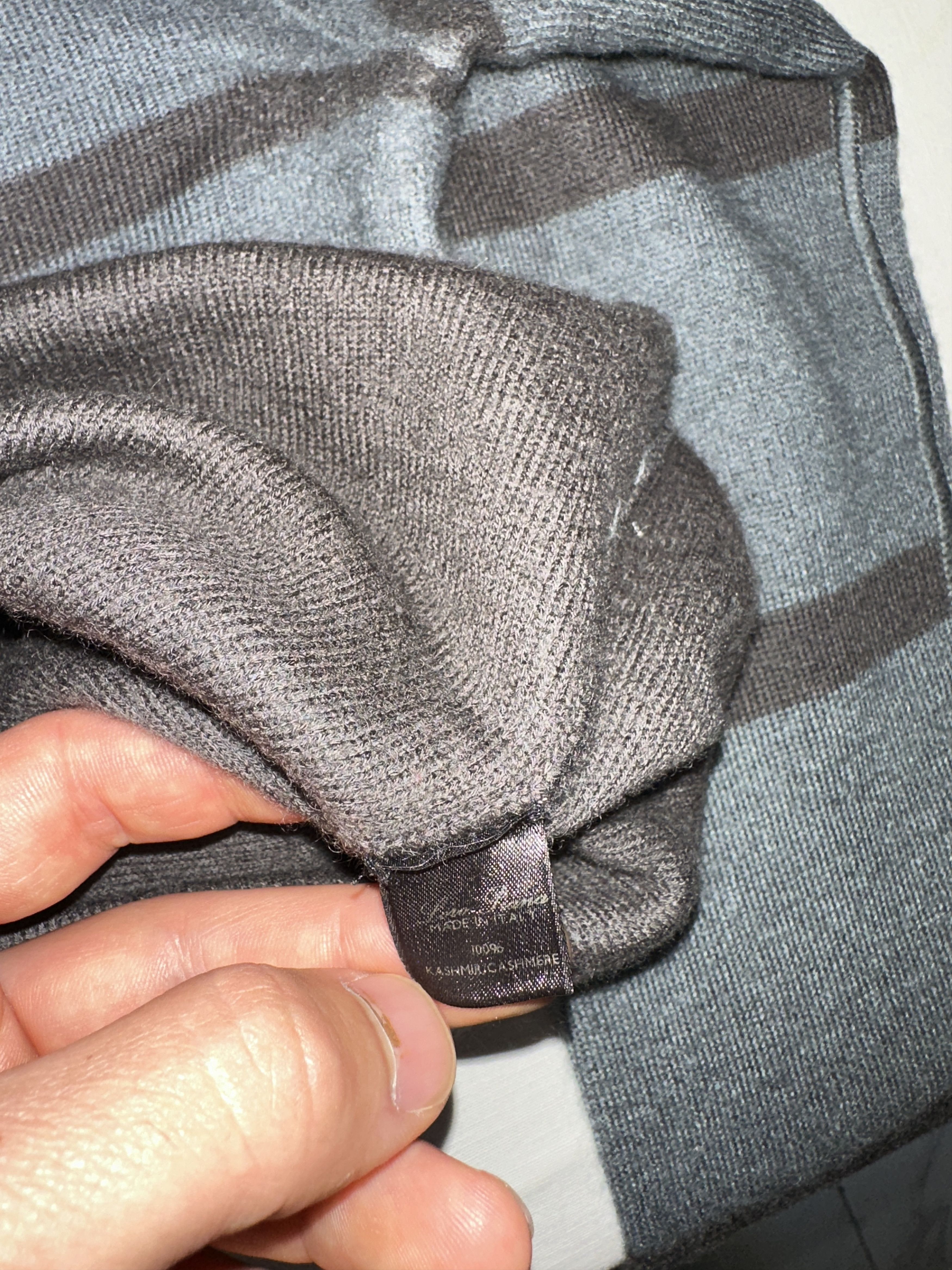 Loro Piana Boat Neck Hand Knit Loro Piana Cashmere Pullover Size 42 S M Size M / US 6-8 / IT 42-44 - 14 Thumbnail