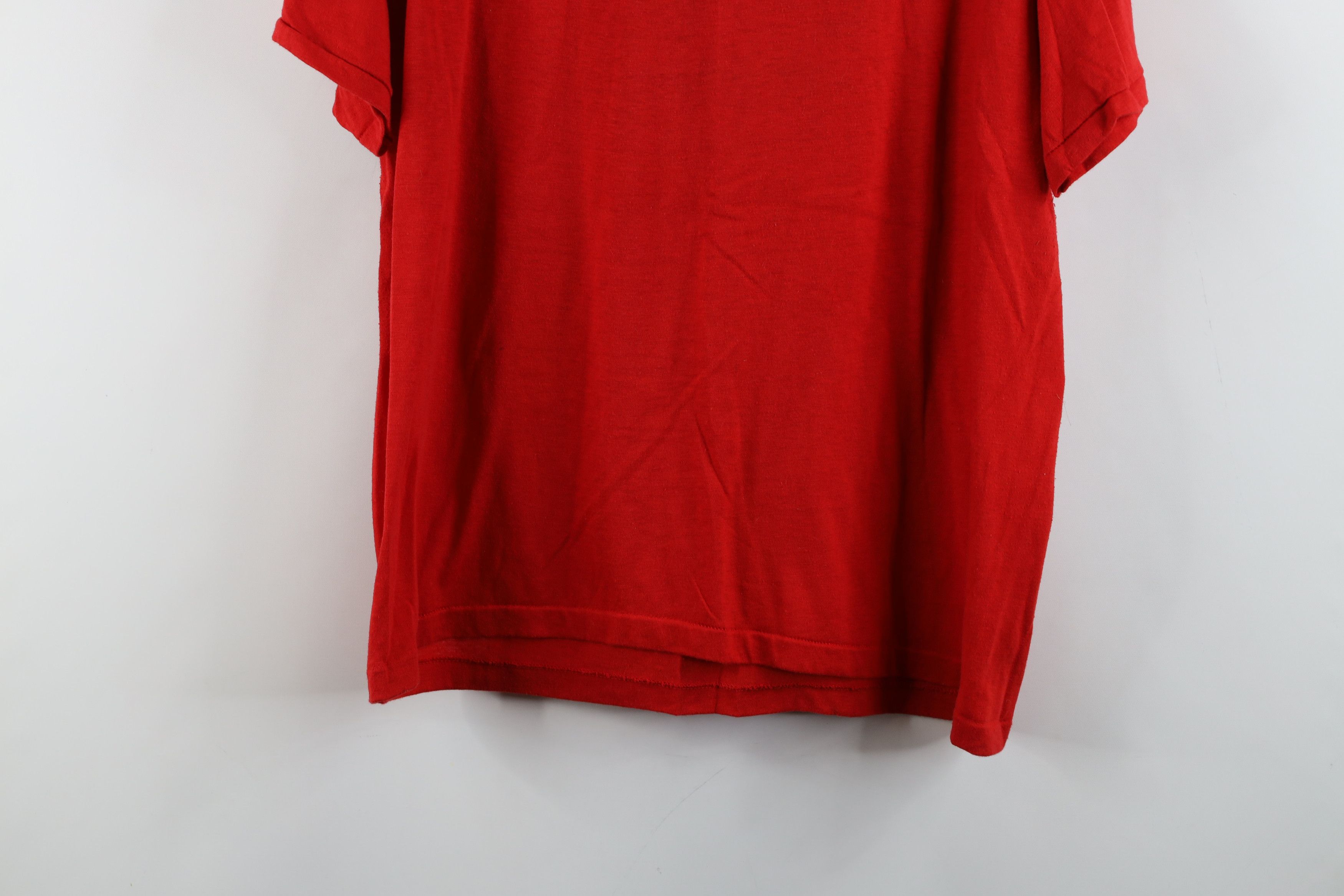Vintage Vintage 80s Streetwear Zoo Panda Bears T-Shirt Red USA Size XL / US 12-14 / IT 48-50 - 13 Thumbnail