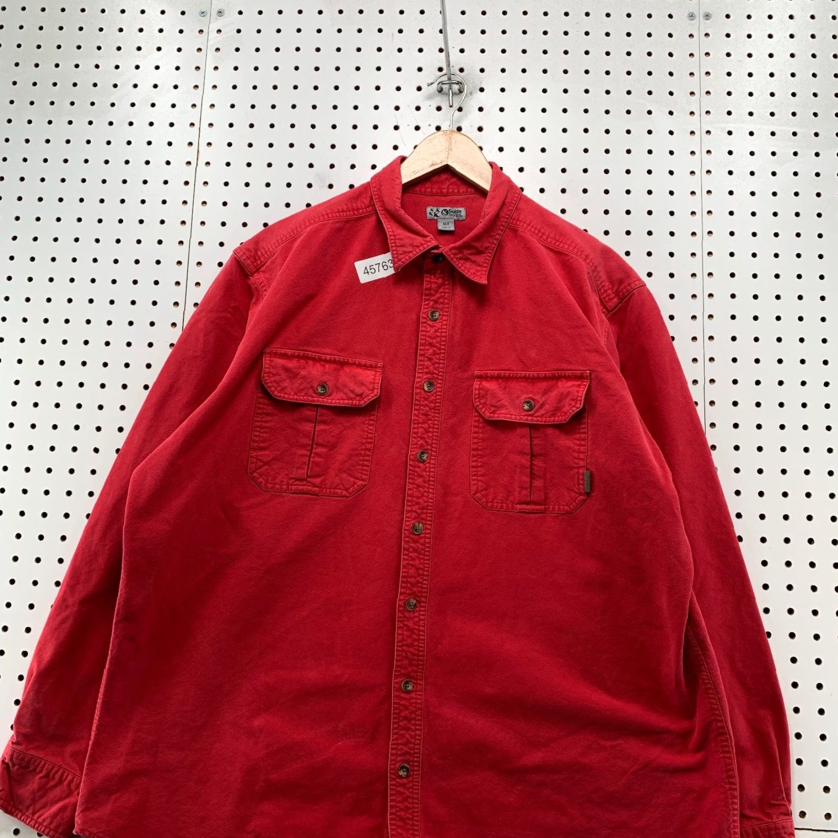 Vintage VINTAGE Gander Mountain Guide Series Button Shirt Men XLT Red Heavyweight Chamois Canvas Size US XL / EU 56 / 4 - 2 Thumbnail