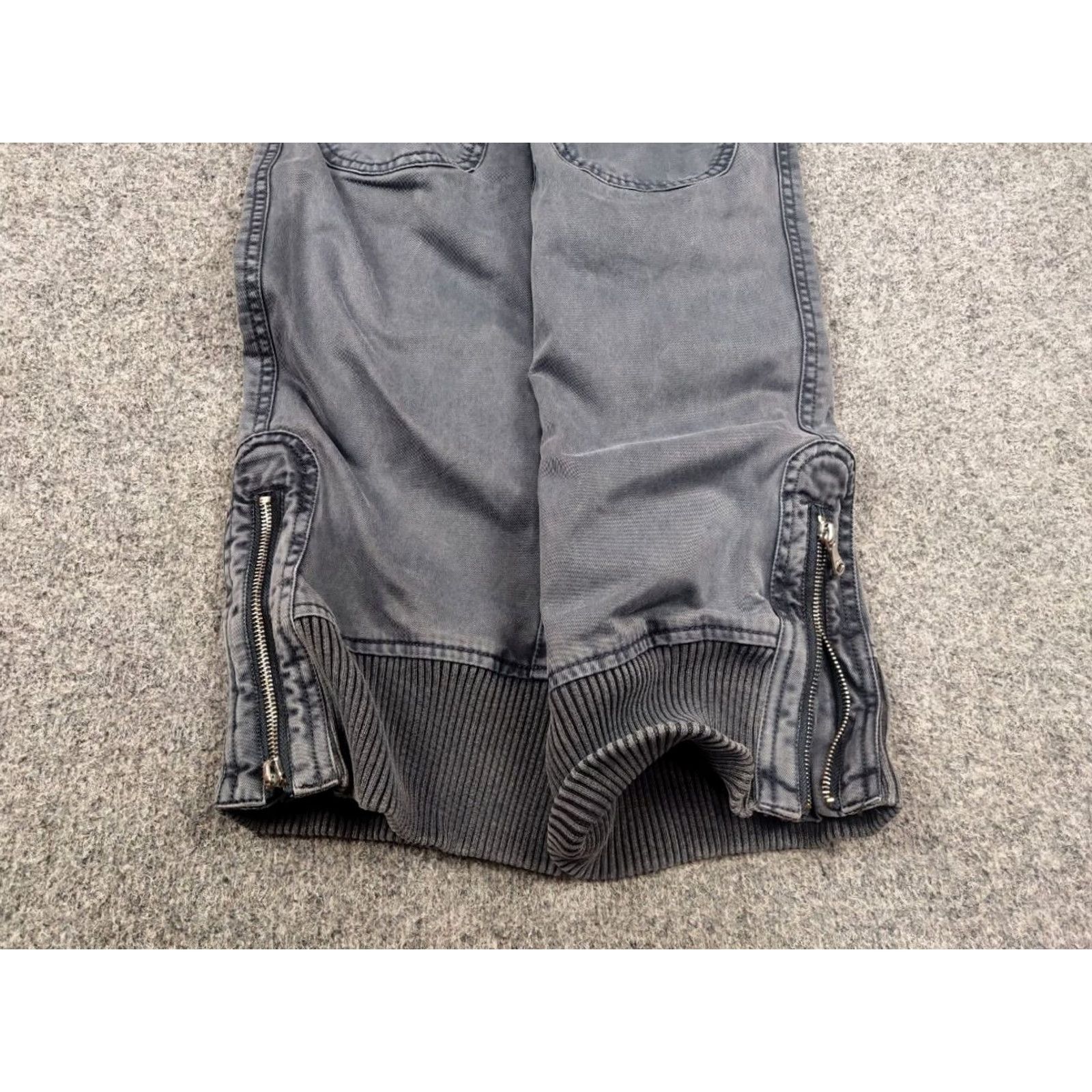Dolce & Gabbana VINTAGE Dolce&Gabbana Gray Cargo Pants Men 32 Gray 90s Vintage Cargo Jeans Pants Size US 32 / EU 48 - 4 Thumbnail