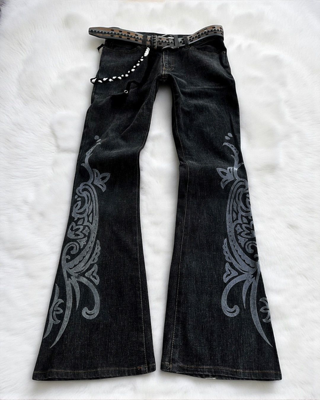 パンツ 00s LAGUST flare denim japanese label 00s LAGUST flare denim japanese label